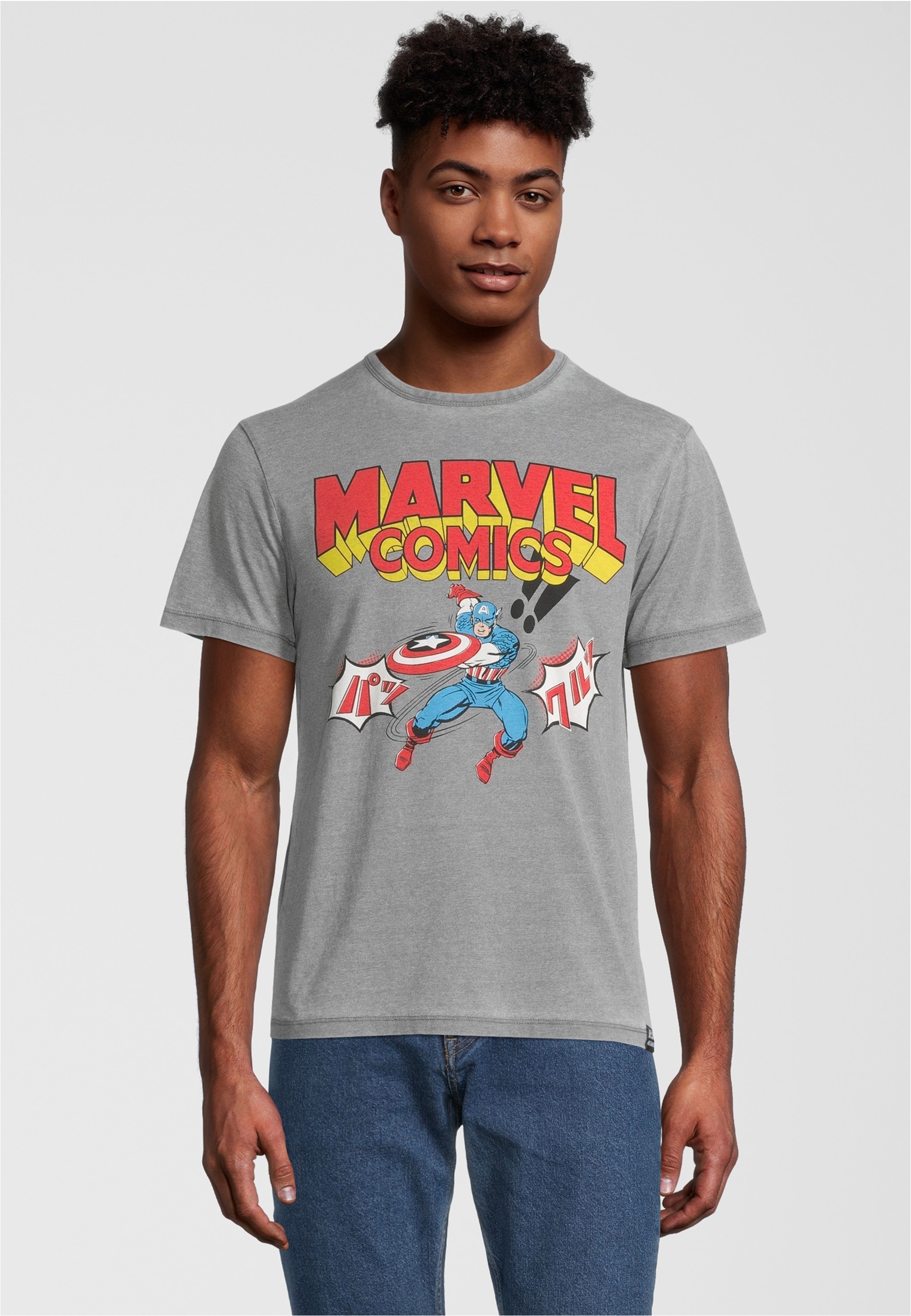 Recovered T-Shirt "Marvel Comics Captain America Japan" 1 Stk. mit coolem C günstig online kaufen
