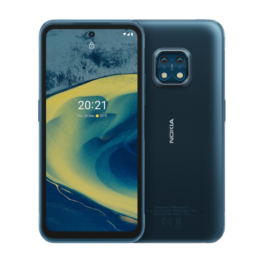 Nokia Smartphone »XR20«, Ultra Blue, 16,9 cm/6,67 Zoll, 64 GB Speicherplatz, 48 MP Kamera