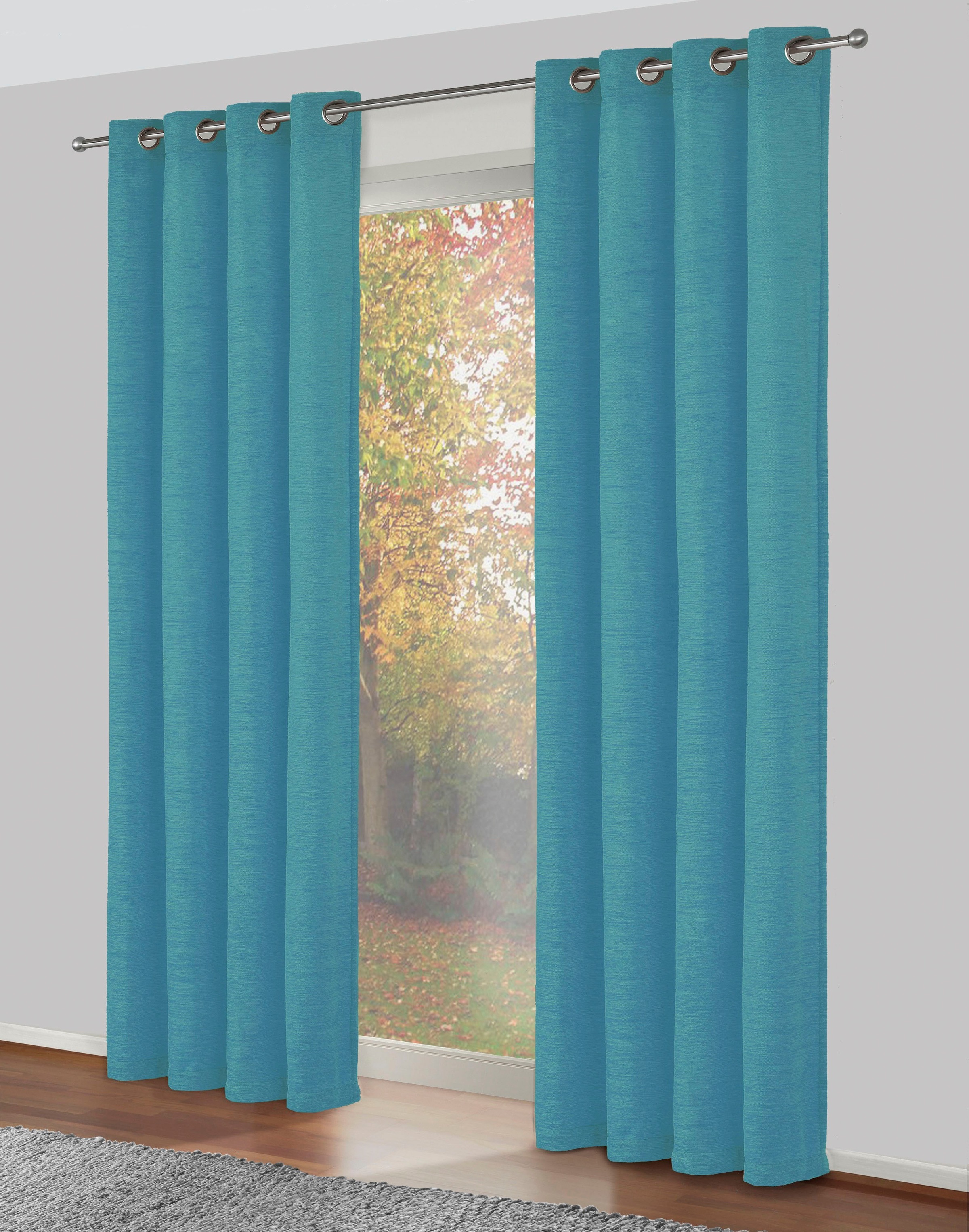 Wirth Vorhang "Trondheim 328 g/m²" Ösen 1 Stk. tlg. nach Maß günstig online kaufen