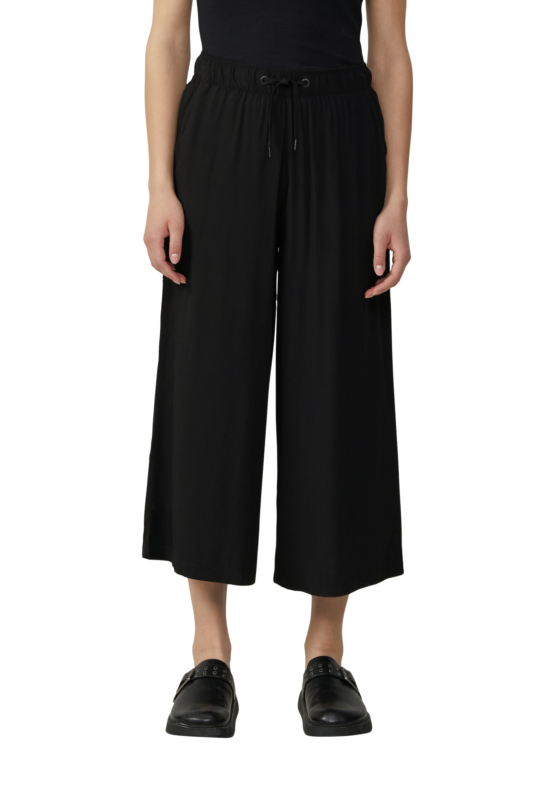 QS Culotte, Sommerhose mit elastischem Bund und Tunnelzug günstig online kaufen