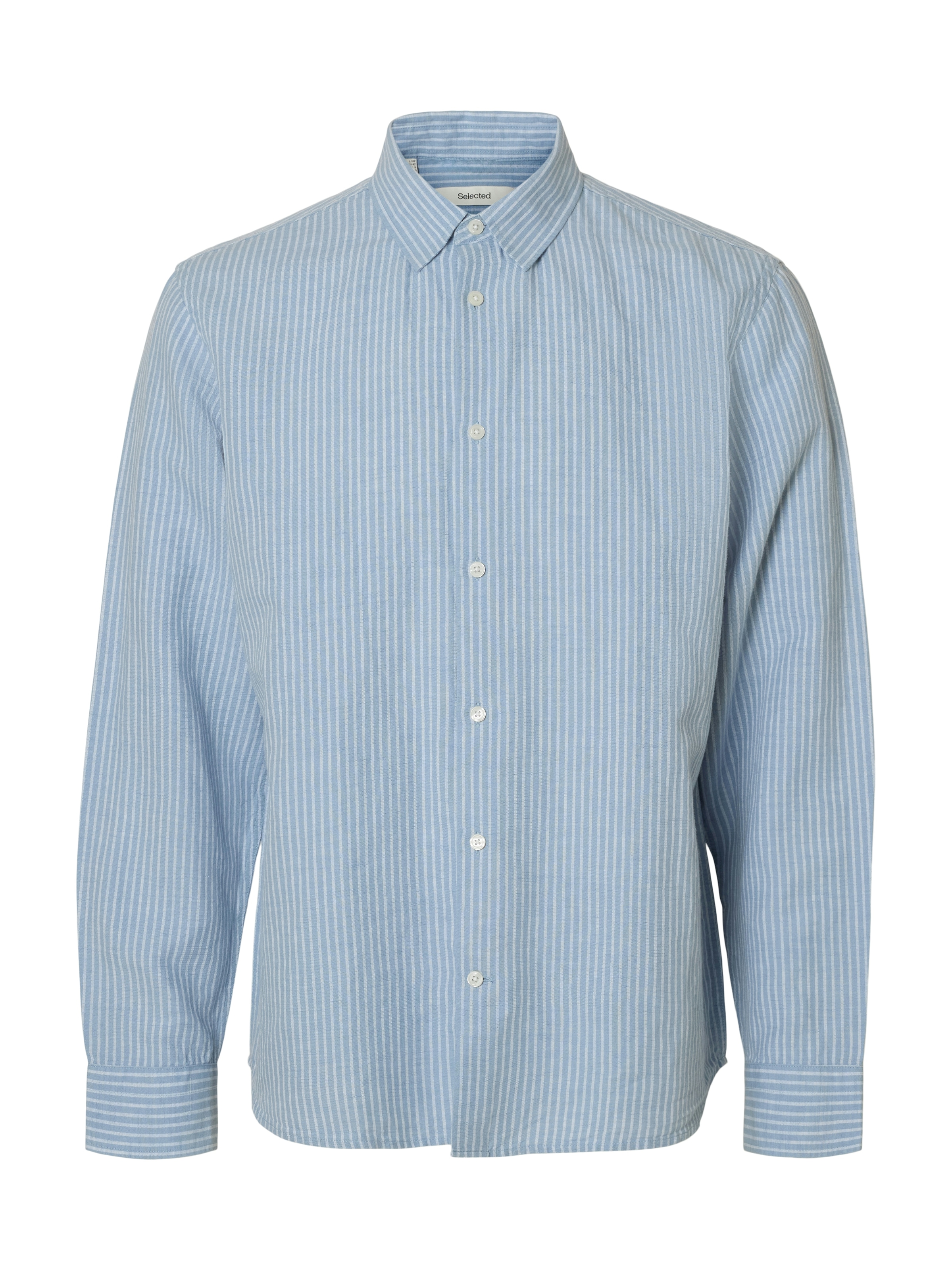 SELECTED Langarmhemd »SLHREGCLAY LINENBLEND LS SHIRT CLA NOOS«