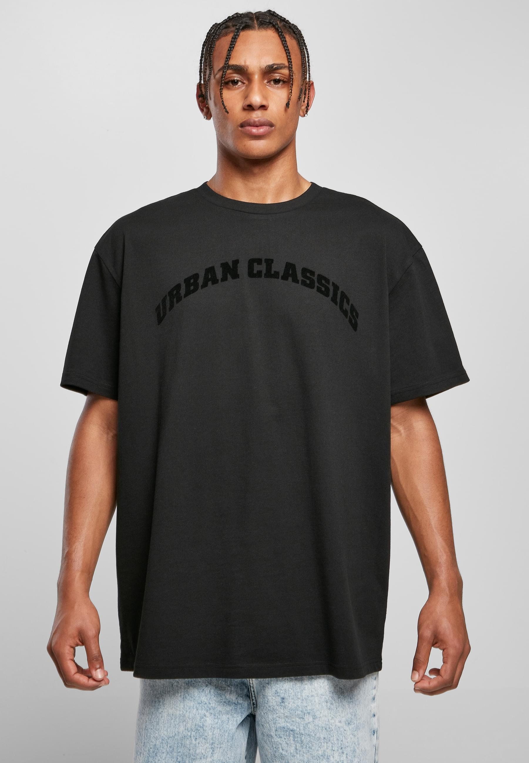 URBAN CLASSICS T-Shirt »Urban Classics Herren Oversized Gate Tee«, (1 tlg.)