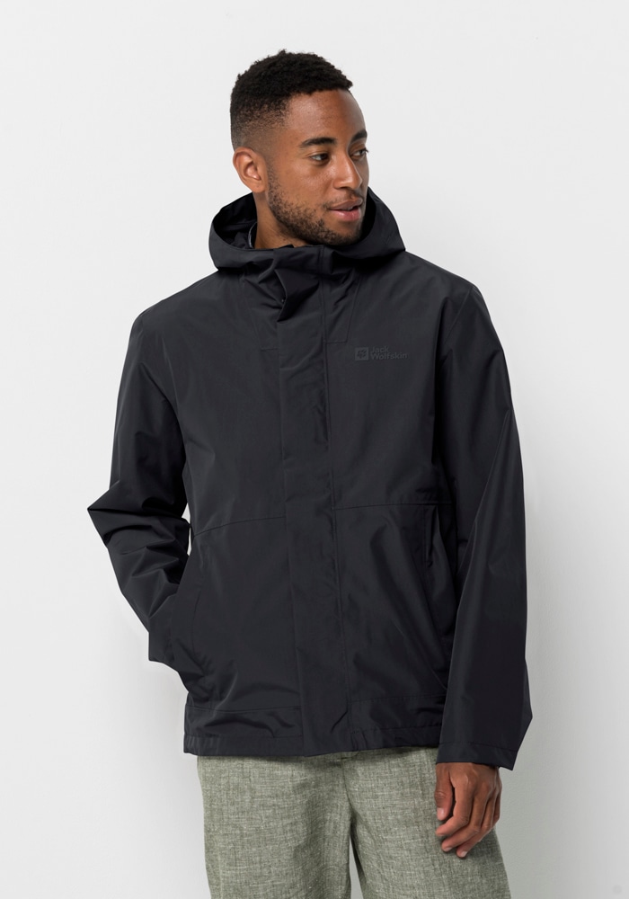 Jack Wolfskin Outdoorjacke "BAYDREAM JACKET M", mit Kapuze