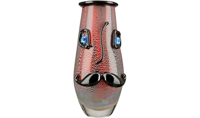 Casablanca by Gilde Tischvase »Beard«, (1 St.), dekorative Vase aus Glas, Blumenvase kaufen