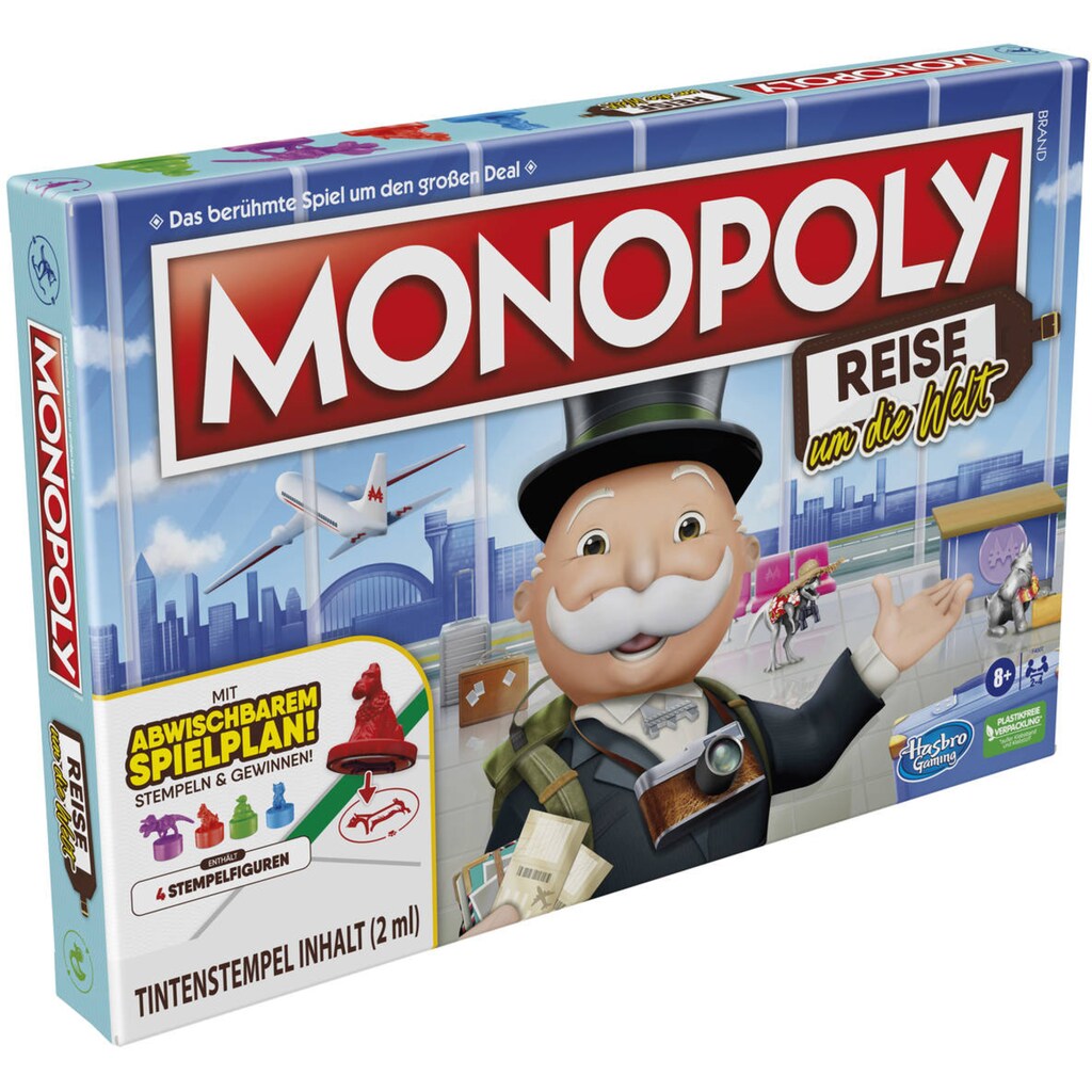 Hasbro Spiel »Monopoly Reise um die Welt«