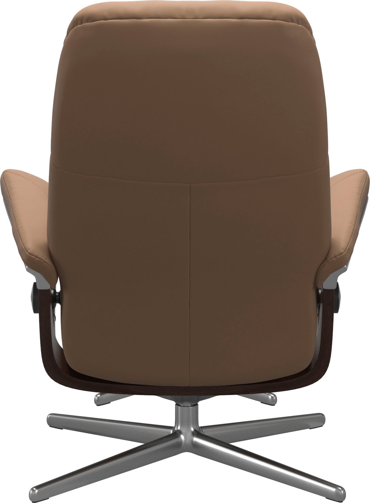 Stressless® Relaxsessel »Consul«, mit Cross Base, Größe S, M & L, Holzakzent Braun