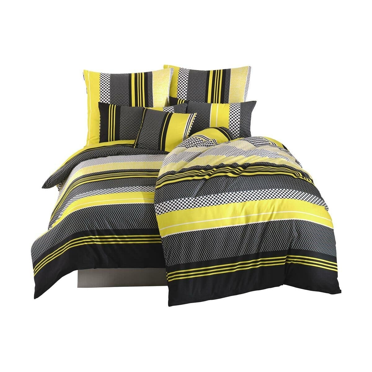 TRAUMSCHLAF Bettwäsche »Zigo Sari«, (2 tlg.), raffiniertes grafisches Muster