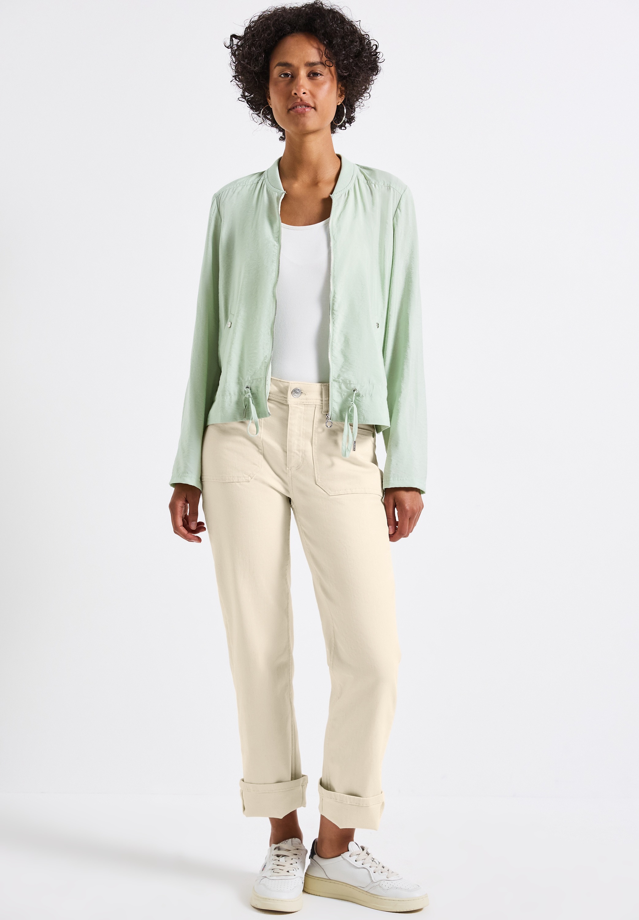 STREET ONE Comfort-fit-Jeans, High Waist