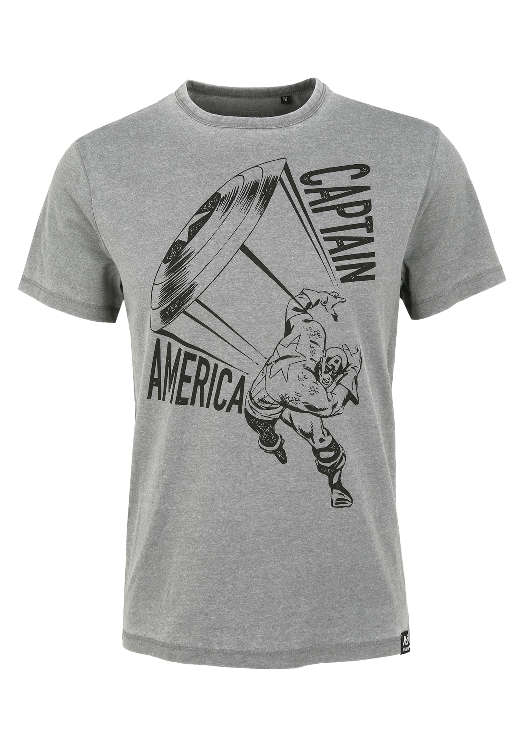 Recovered T-Shirt "Marvel Captain America", mit Aufdruck von Captain Americ günstig online kaufen