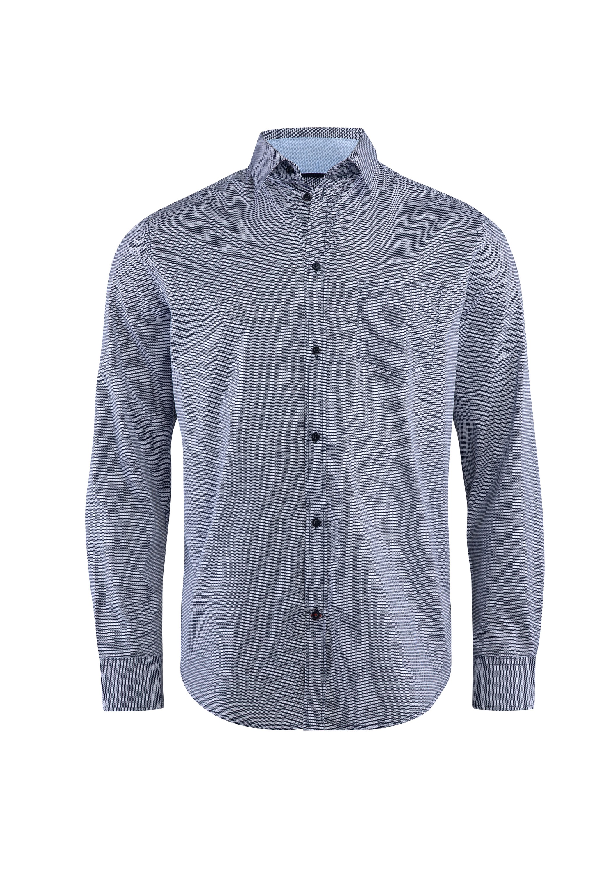 Stooker Men Langarmhemd "HUGH Hemd Langarm Regular Fit" Langarm Hemd Regula günstig online kaufen