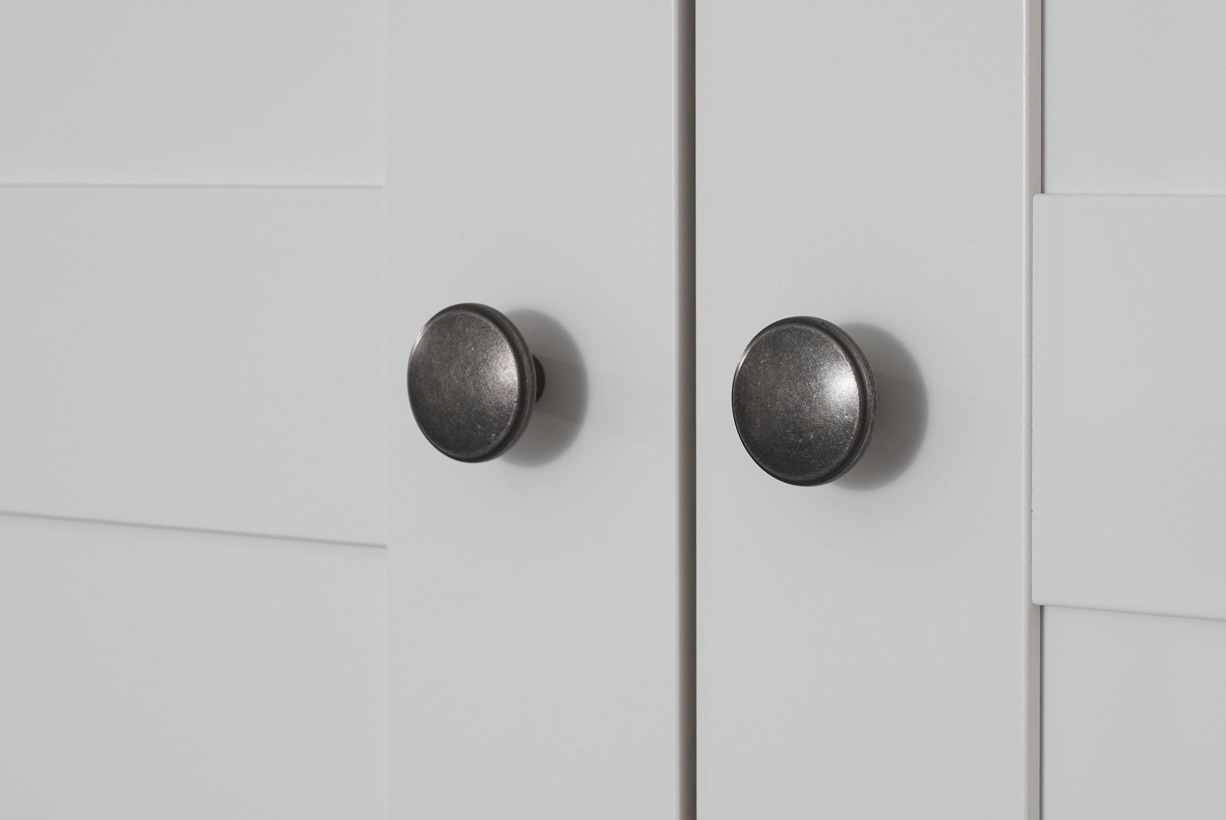 rauch Schrank-Set »Skagen«, (3 St.), Eckschrank, 1- und 2-trg. Schrank mit Schubkästen und Spiegel