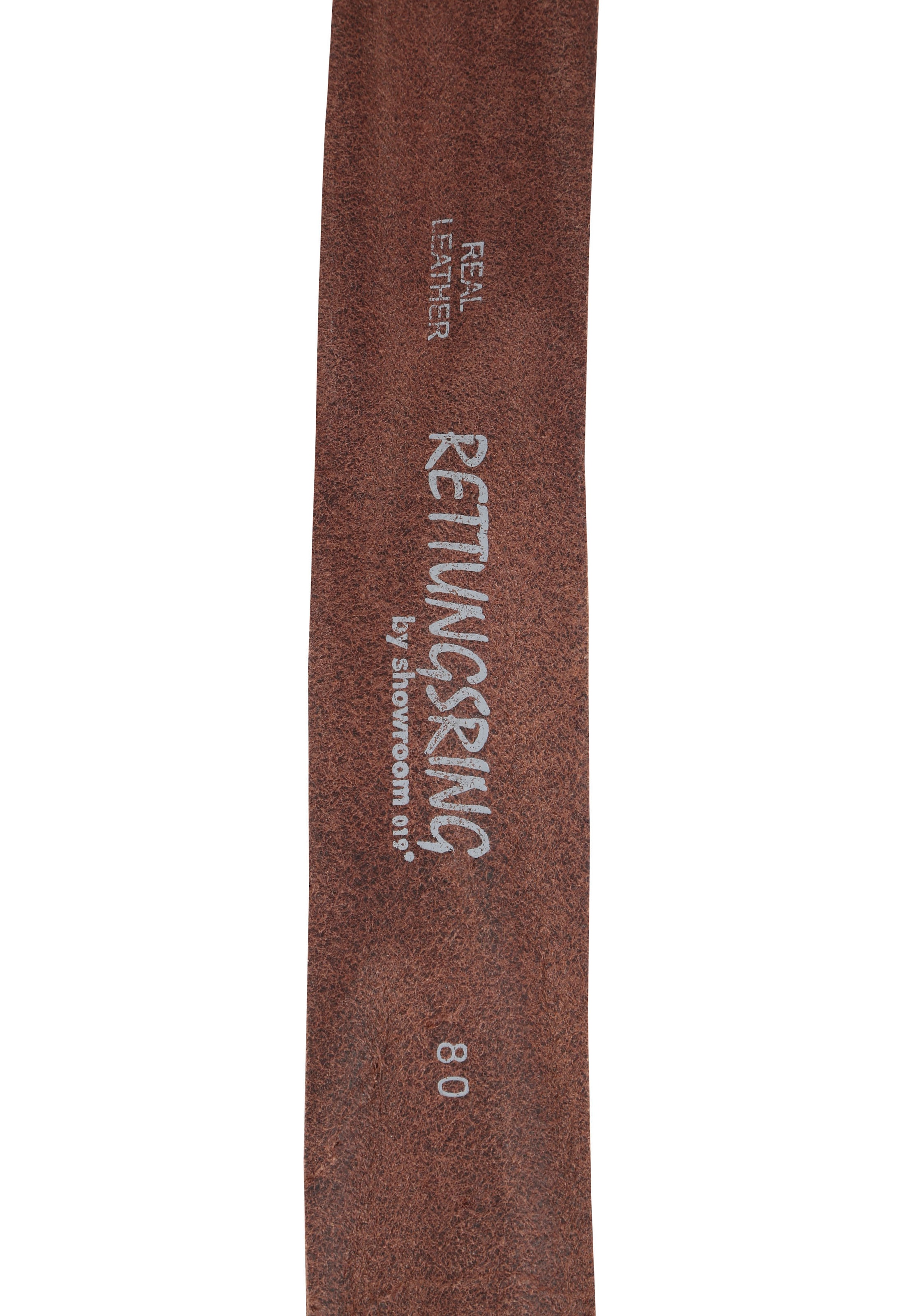 RETTUNGSRING by showroom 019° Ledergürtel, mit austauschbarer Schließe »Felswand Rosenherz Komplett«