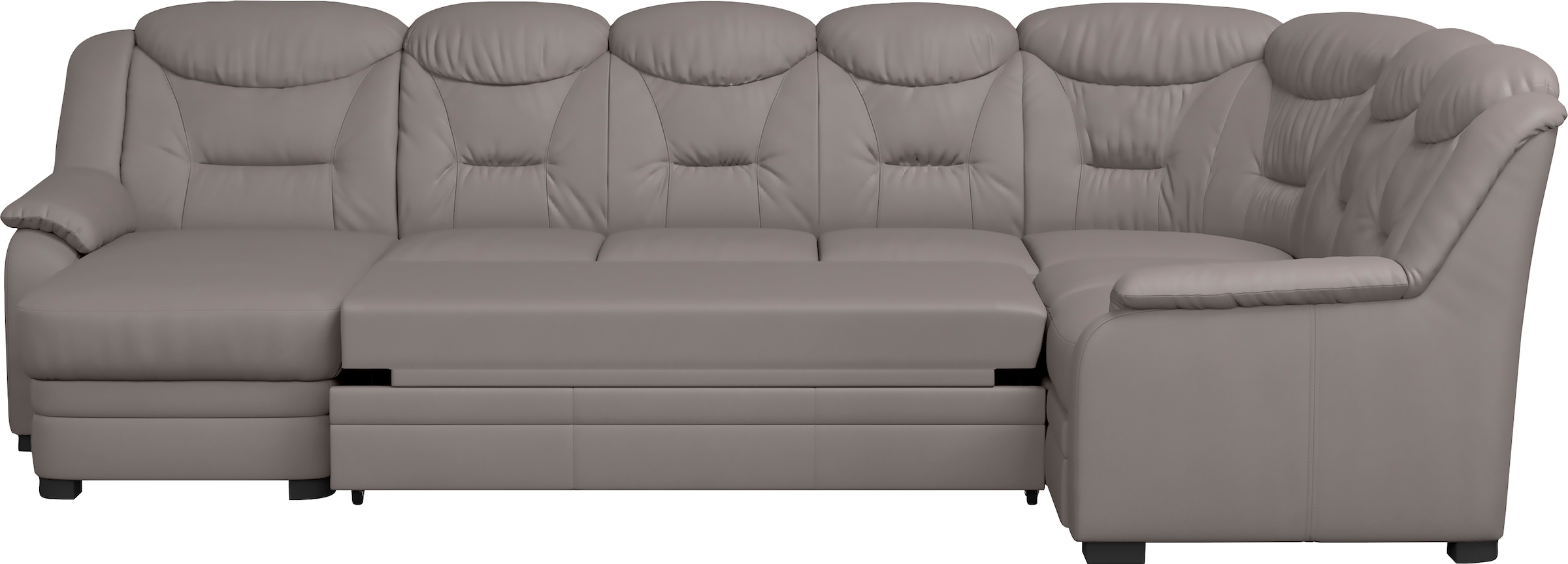 COTTA Wohnlandschaft »Marcus U-Form«, Bequeme Wohnlandschaft in klassischem Design mit hoher Rückenlehne