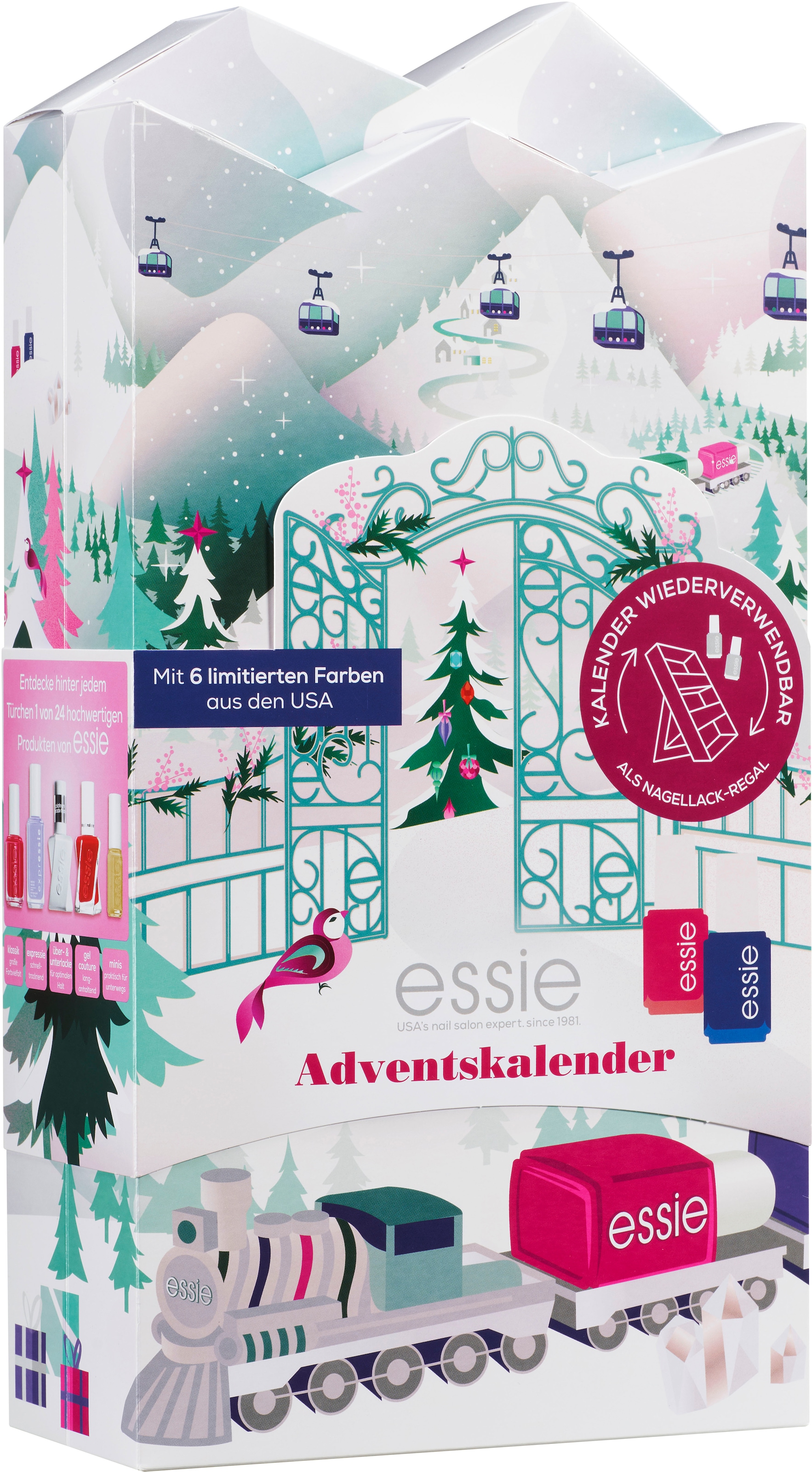 essie Adventskalender »Nagellack-Set«, für Erwachsene