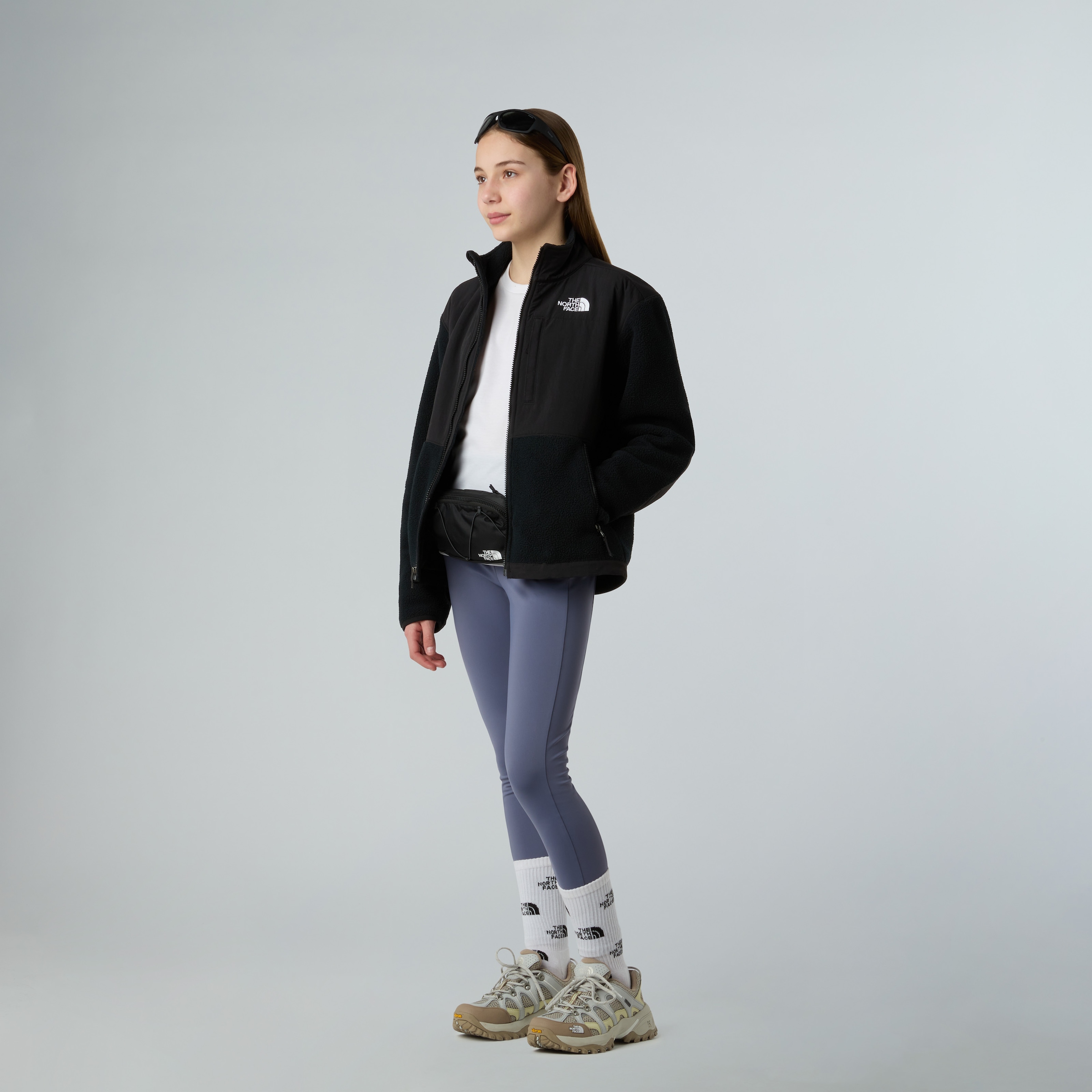 The North Face Fleecejacke »TEEN DENALI JACKET« für Teens geeignet, atmungsaktives Material, mit langem Arm
