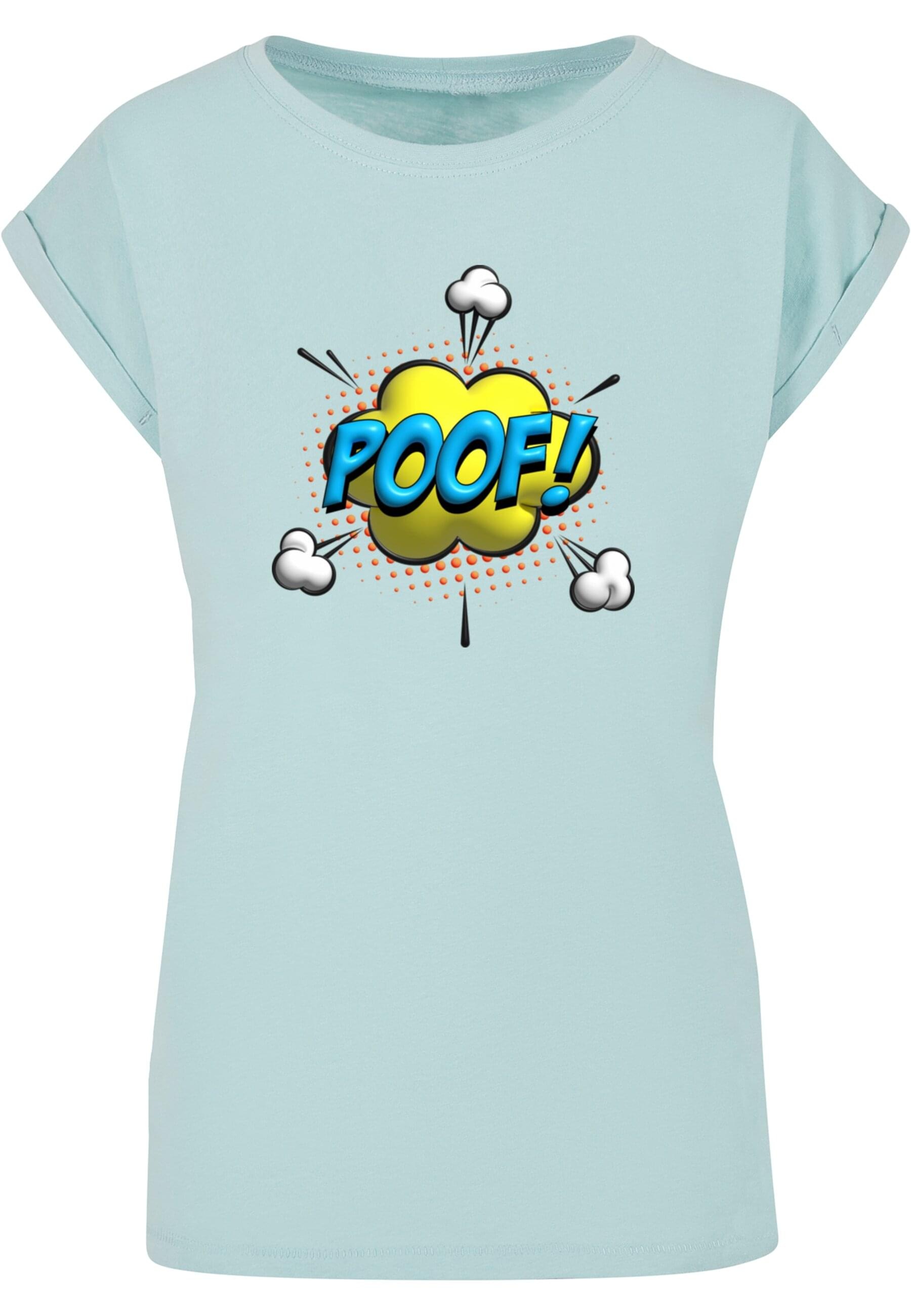 Merchcode T-Shirt "Merchcode Damen Ladies POOF Comic Extended Shoulder Tee" günstig online kaufen