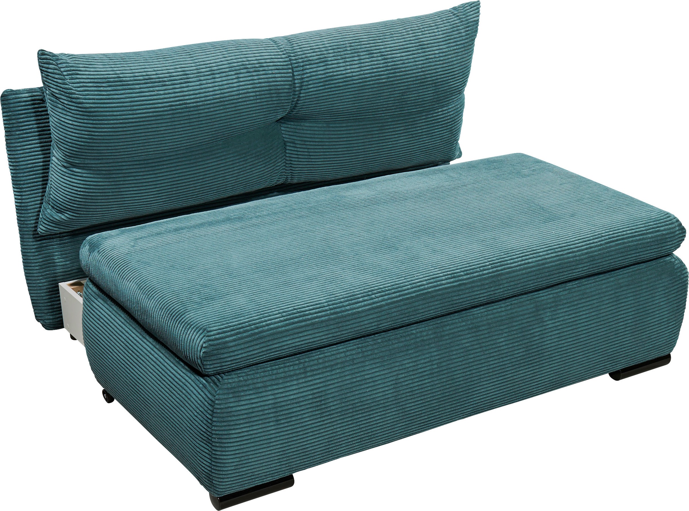 ED EXCITING DESIGN Schlafsofa »Charlie«, Schlafsessel mit Bettkasten & 1 Rückenkissen