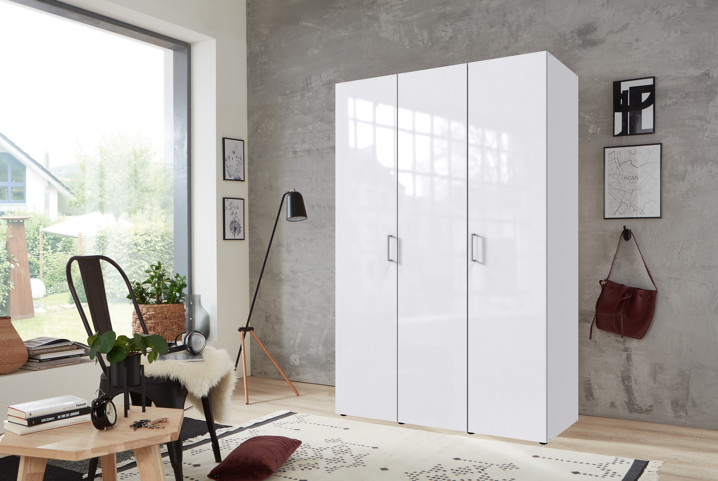 Wimex Kleiderschrank "Mugano,in 3 Breiten, 2 Tiefen, viele Farben, Made in günstig online kaufen