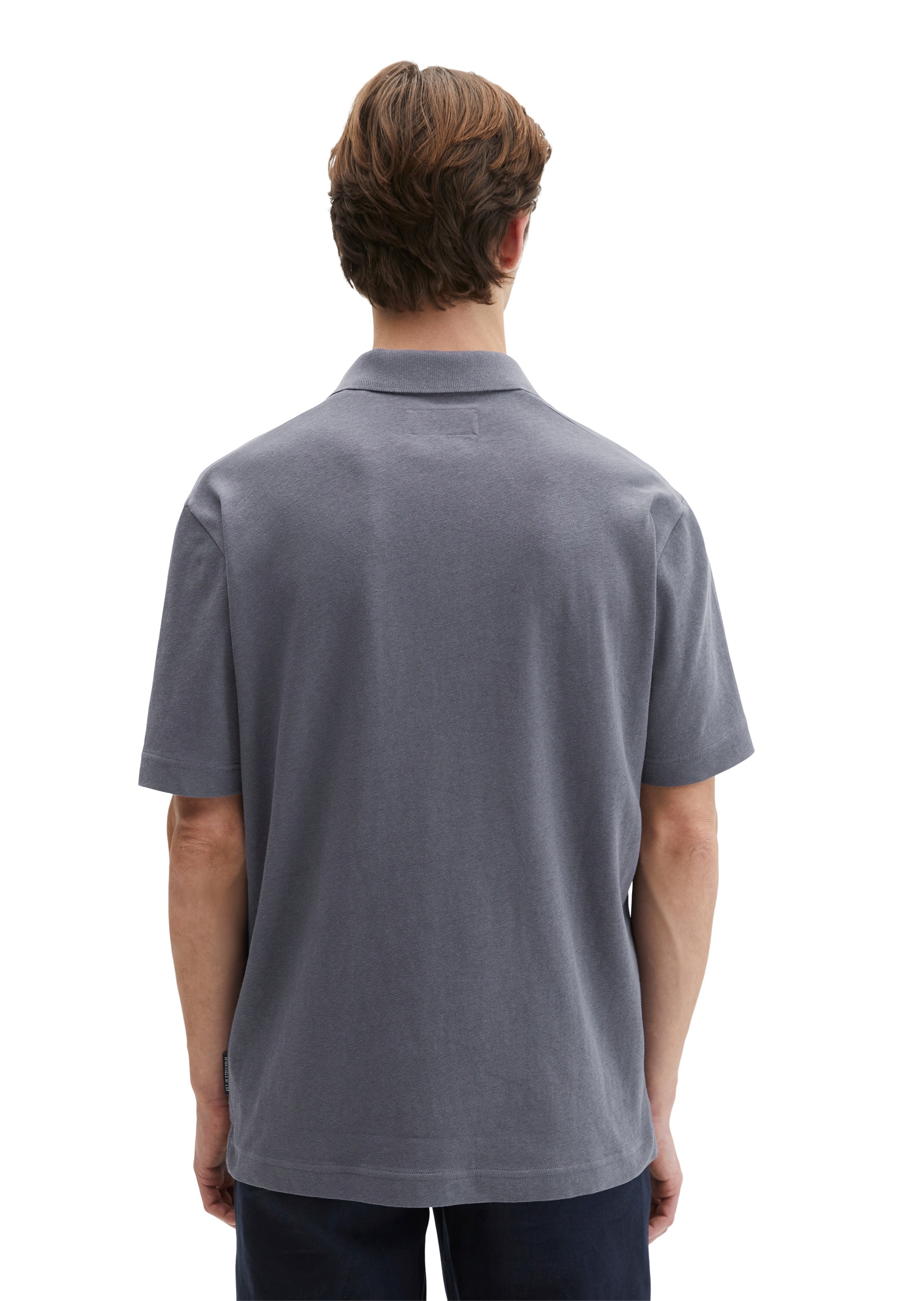 Marc O'Polo Poloshirt »aus Baumwoll-Leinen-Mix«