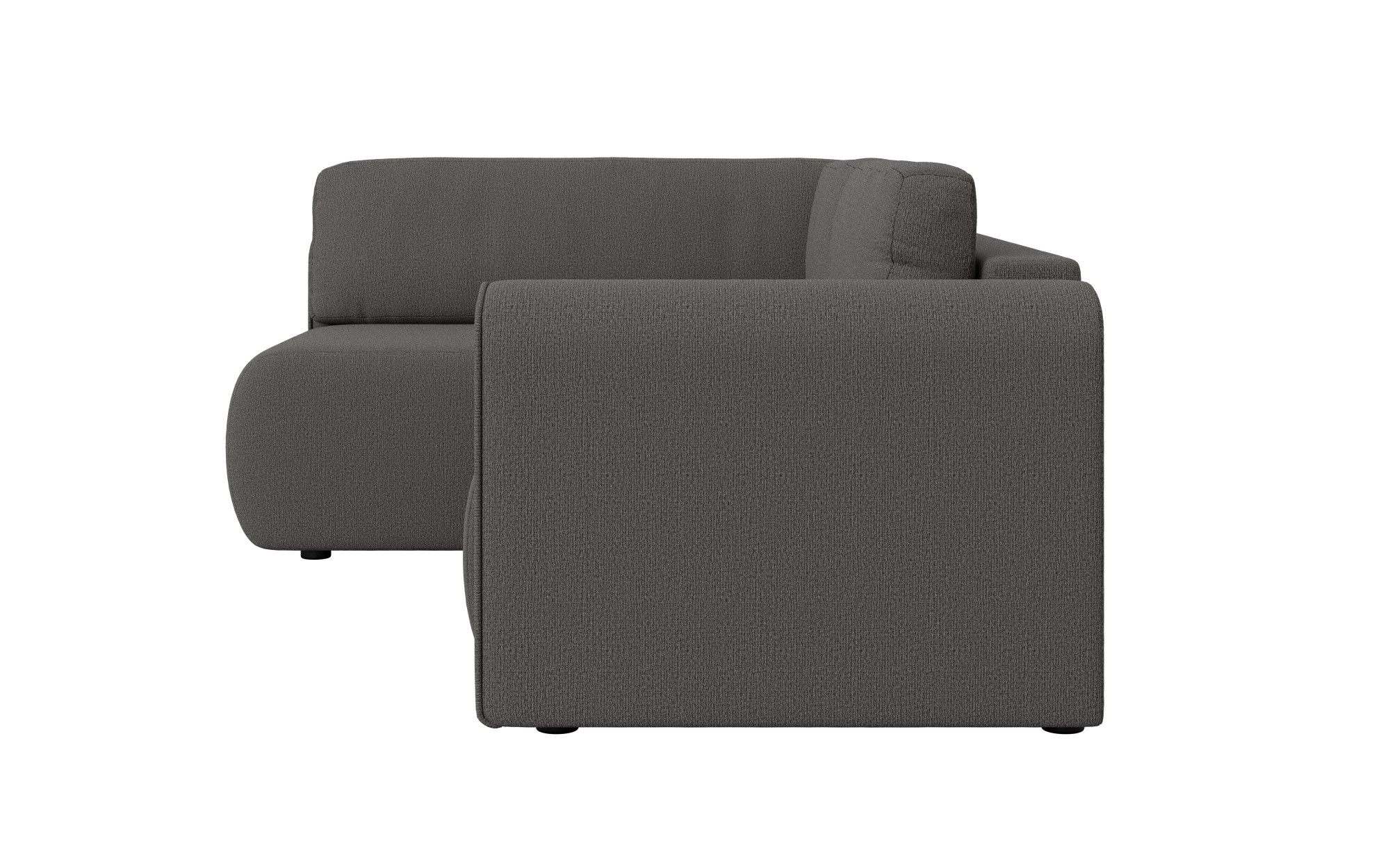 INOSIGN Ecksofa »Zacharia wahlweise Schlafsofa mit Bettkasten, B/T/H 250/166/86 cm«, L-Form mit Wellenunterfederung, Ottomane rechts oder links bestellbar