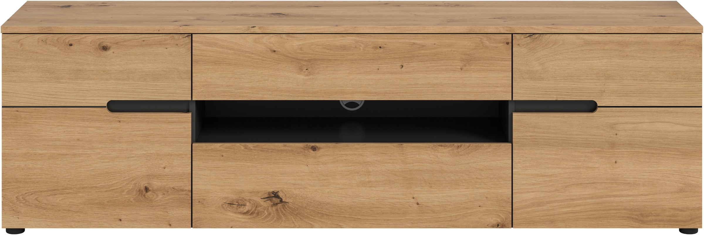 INOSIGN TV-Schrank »REHAT, TOPSELLER!, Breite: 184cm, 2 Türen, 1 Klappe, 1 Schublade«, (1 St.), Lowboard, TV Lowboard, Anrichte, Fernsehschrank, Sideboard