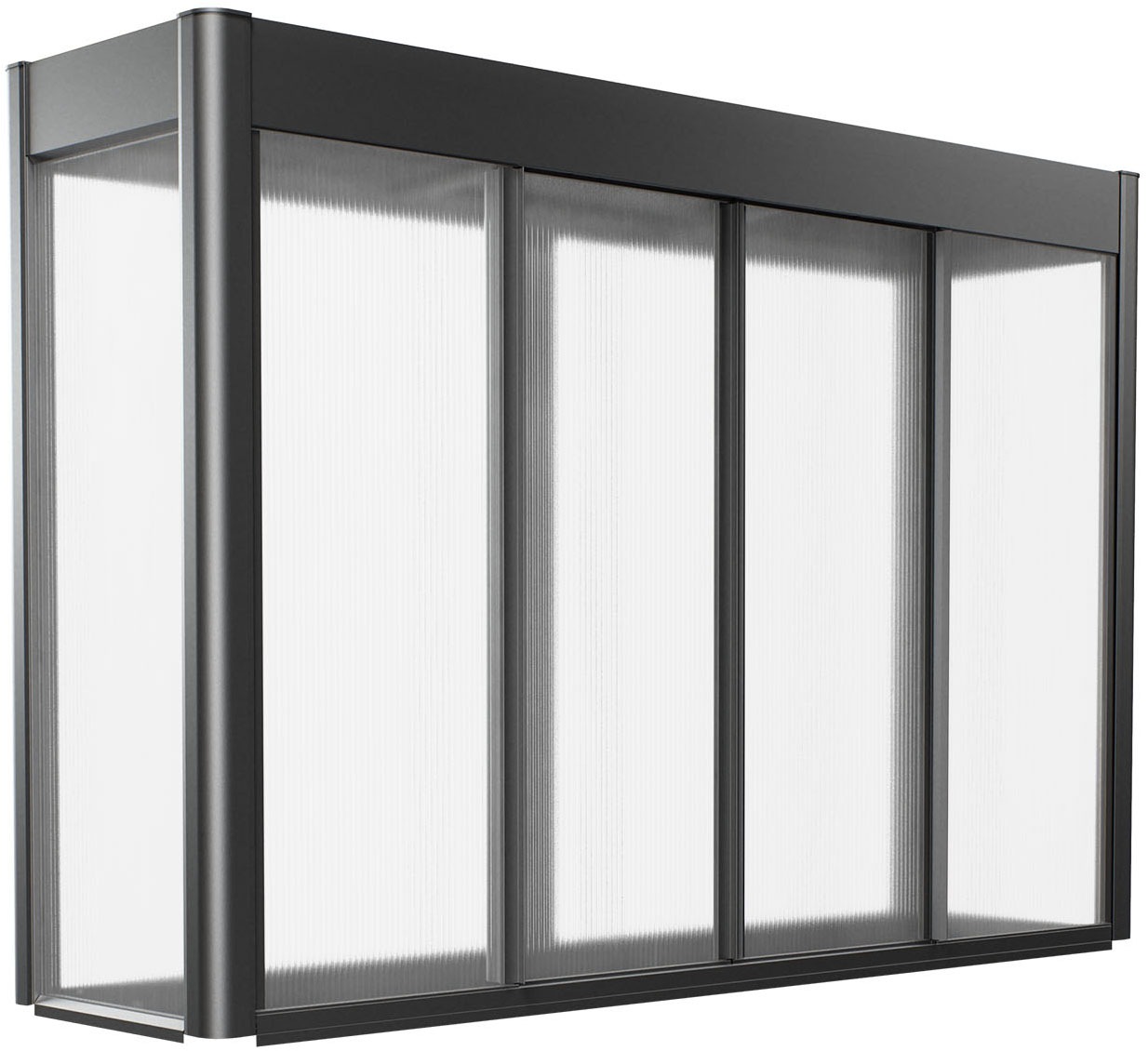 Biohort Frühbeetaufsatz »für Hochbeet Florentina Gr. 2x0,5 verschiedene Farben« Nachrüstbar auf bestehende Biohort Hochbeete