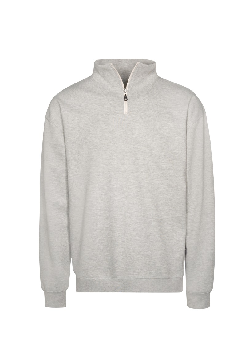 Trigema Sweatshirt »TRIGEMA Troyer in bequemer Sweat-Qualität«