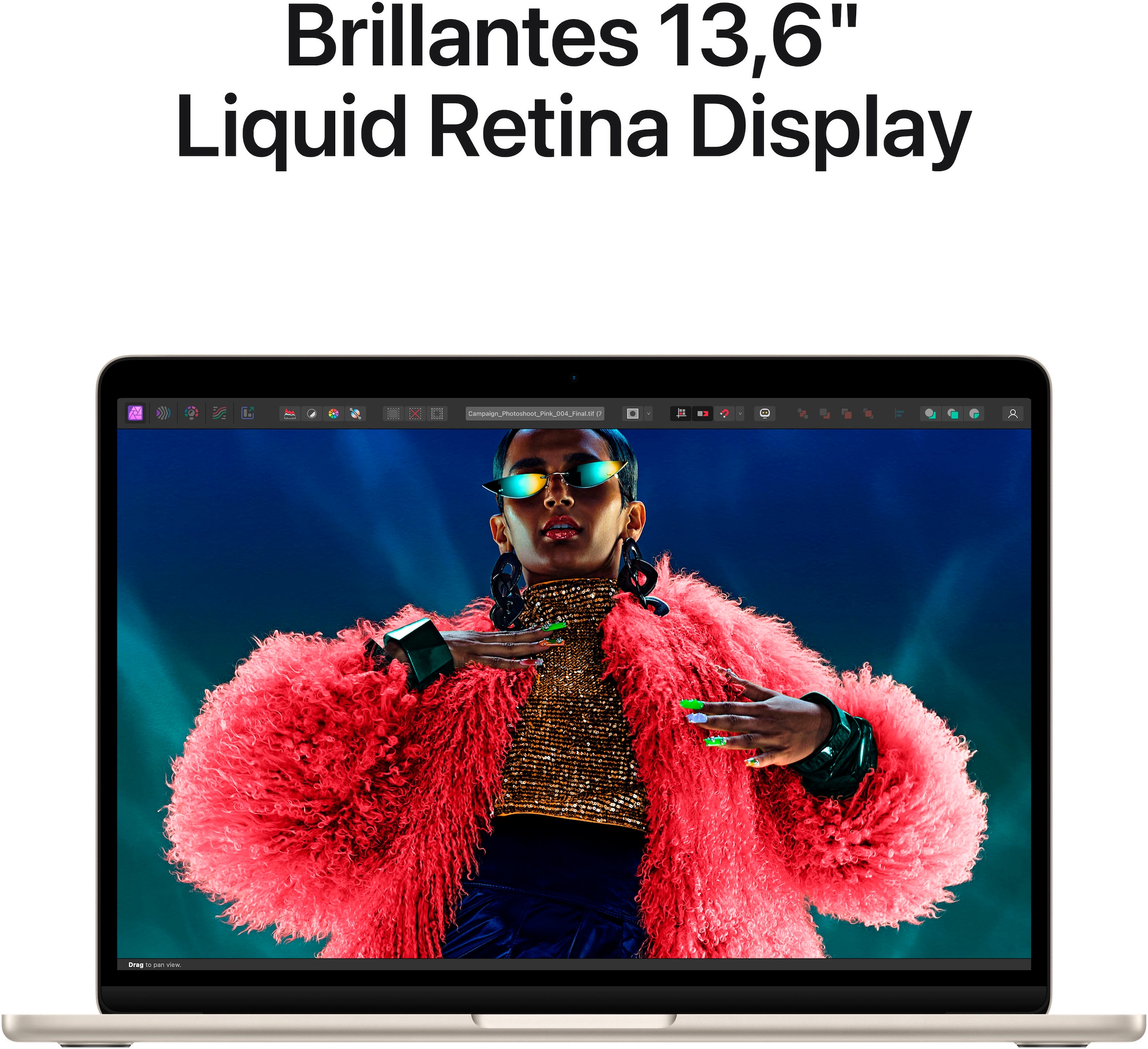 Apple Notebook »MacBook Air 13"«, 34,46 cm, / 13,6 Zoll, Apple, M3, 10-Core GPU, 512 GB SSD