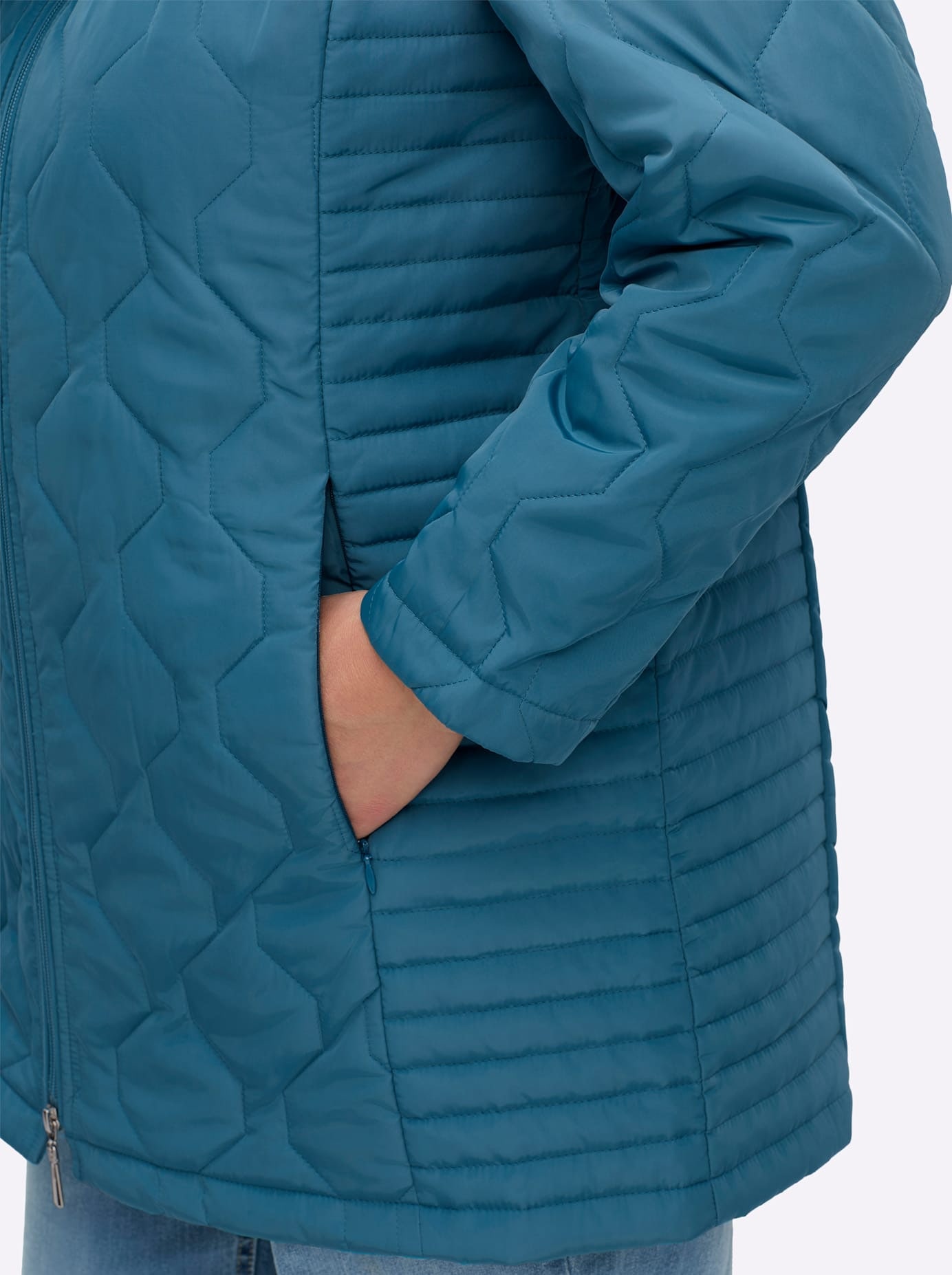 Sheego Steppjacke, ohne Kapuze