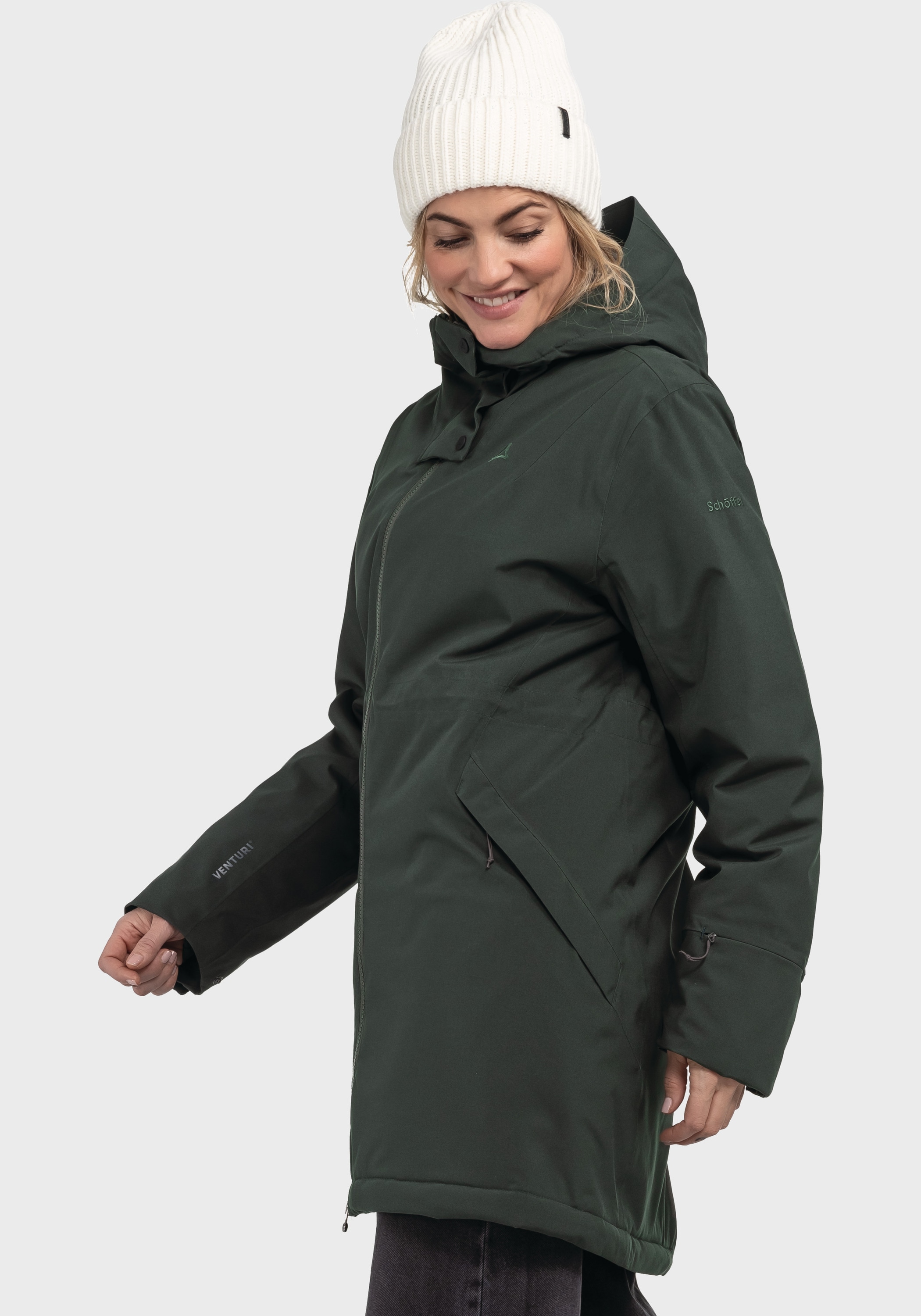 Schöffel Parka »Urban Ins Parka Style Crivat WMS«, mit Kapuze