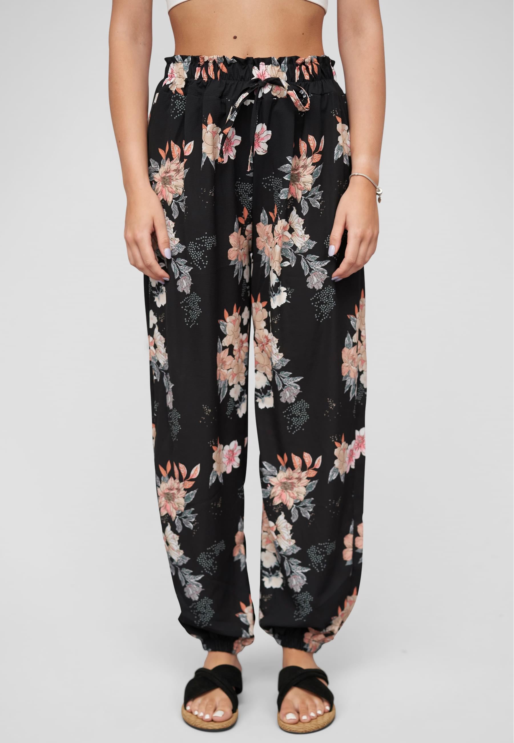 CLOUD 5IVE Stoffhose »CLOUD 5IVE Pants with aop flower print«, (1 tlg.)