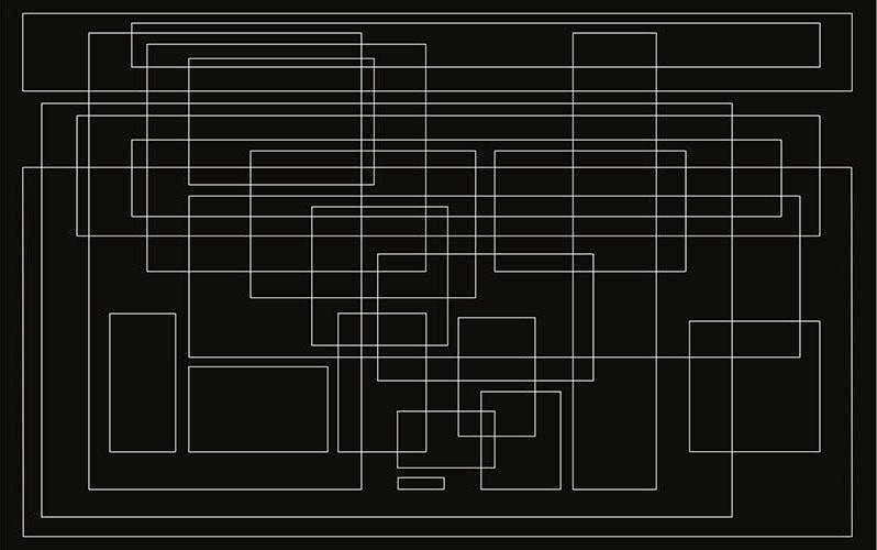 Komar Vliestapete "Mills Board Mondial", 400x250 cm (Breite x Höhe), Vliestapete, 100 cm Bahnbreite