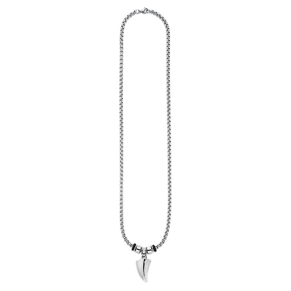 Bruno Banani Kette mit Anhänger »Schmuck Geschenk Kette mit Anhänger in Haifischzahn-Optik«