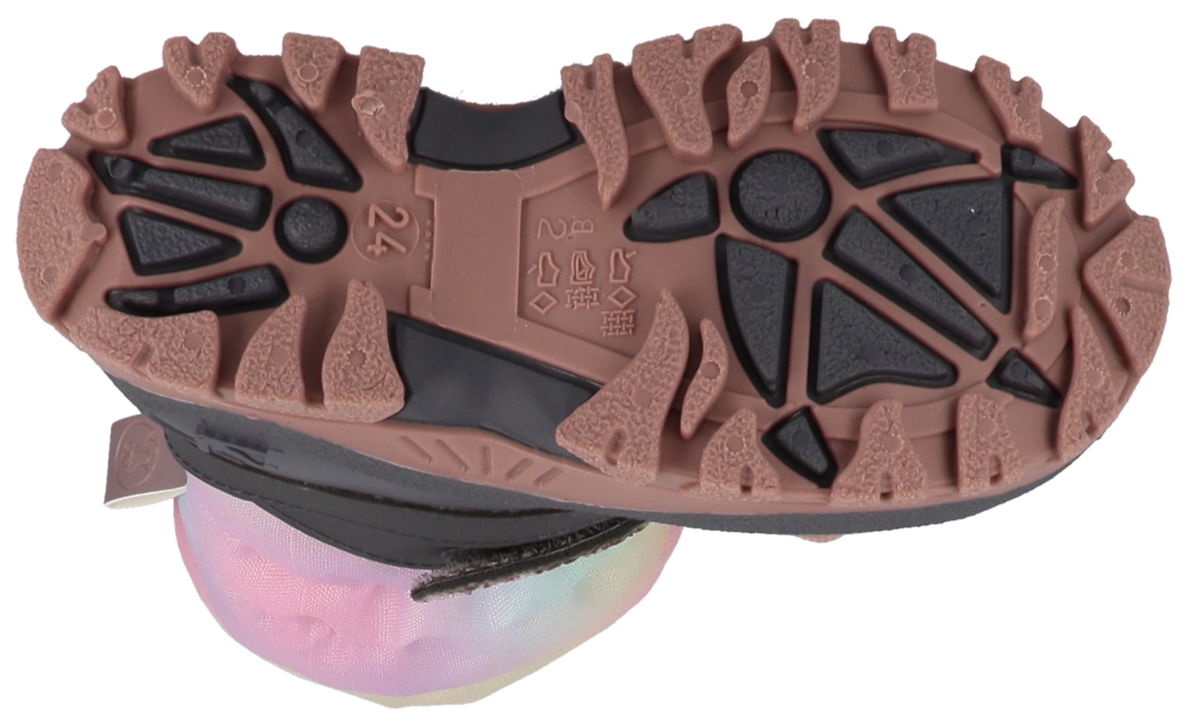 Lurchi Snowboots »Fanty«, Winterboots mit buntem Schaft, Größenschablone zum Download