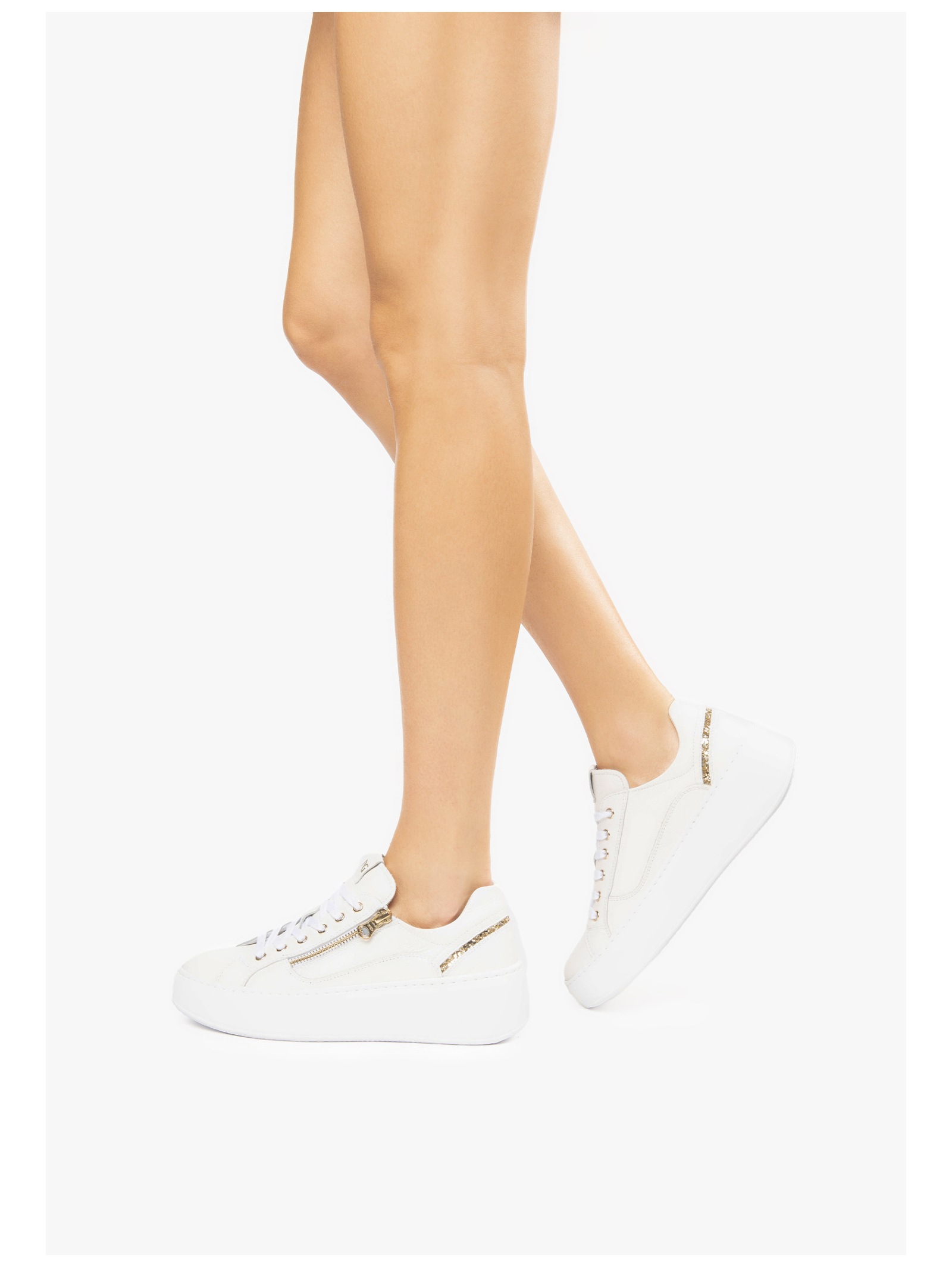 Nero Giardini Plateausneaker »Nero Giardini Sneaker Leder/Textil«