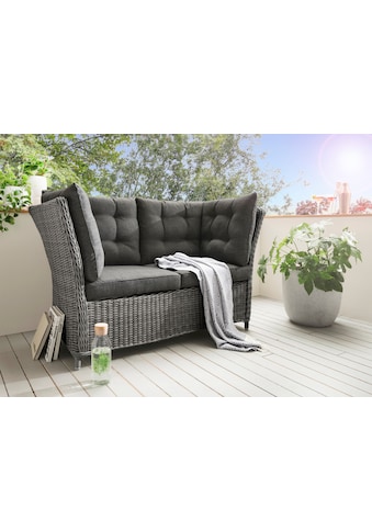 Destiny Gartenlounge-Bank »PALMA« Polyrattan 2...