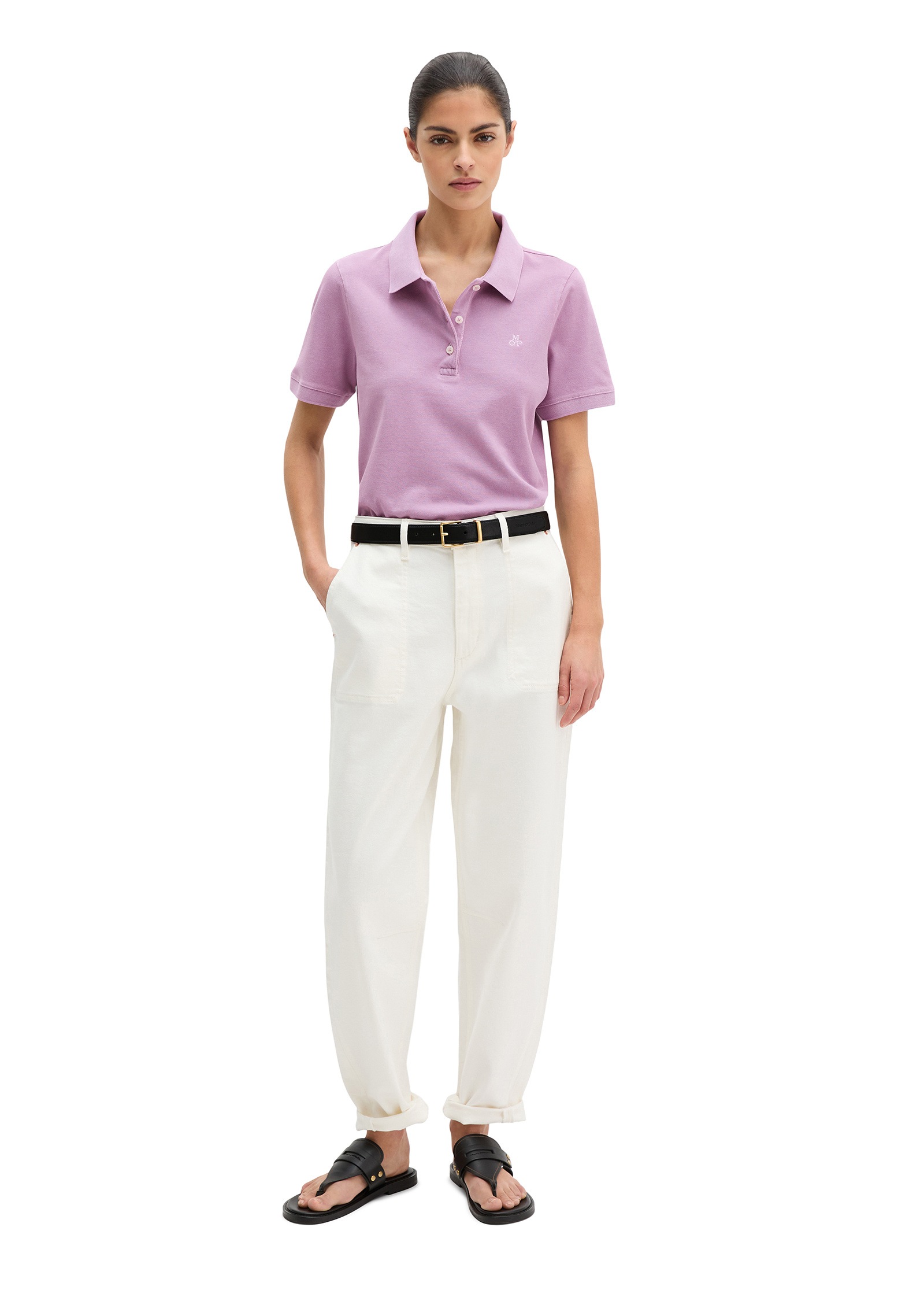 Marc O'Polo Poloshirt »aus Piqué-Jersey«