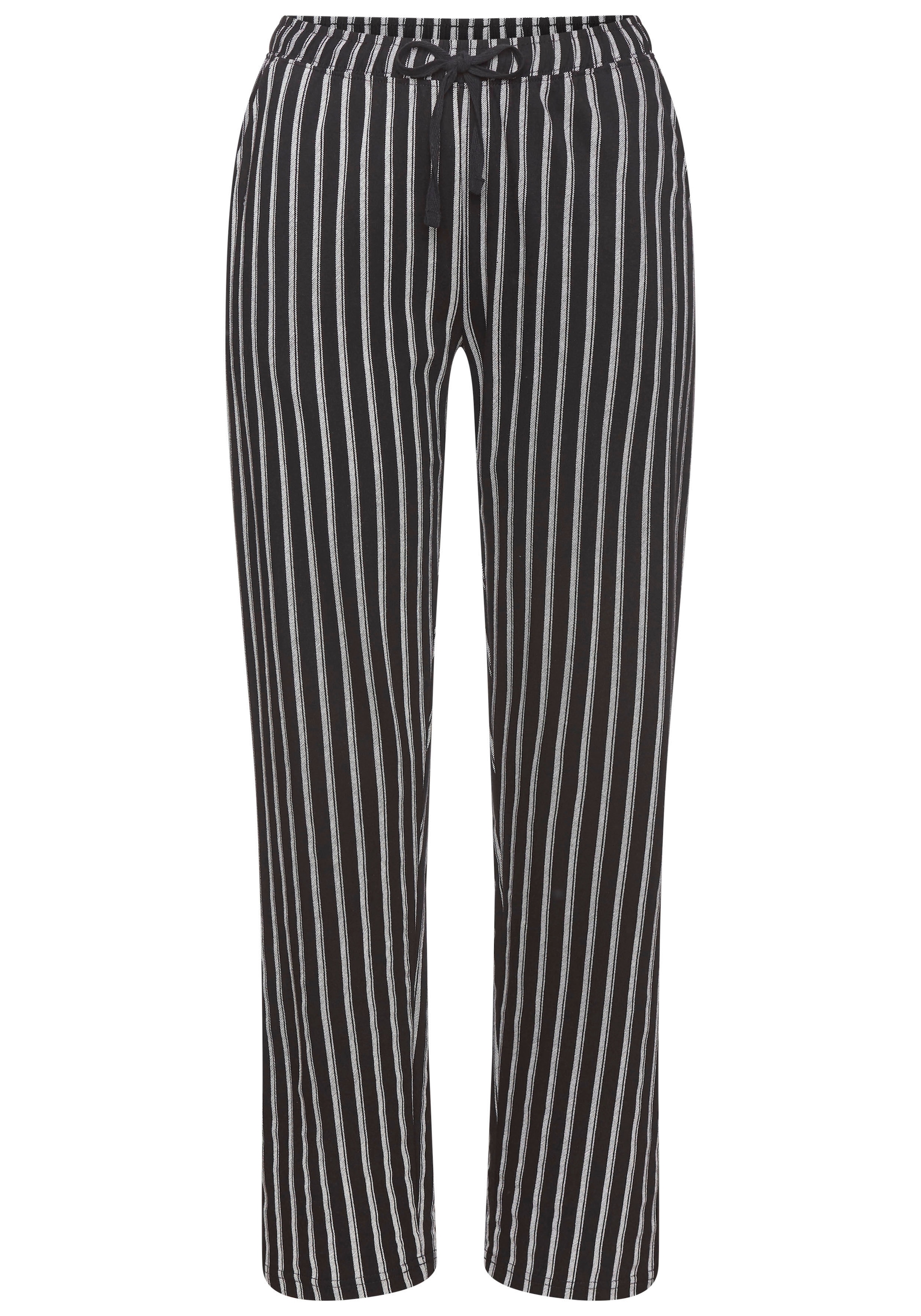 Vivance Dreams Pyjamahose  Mit Streifen und Karos