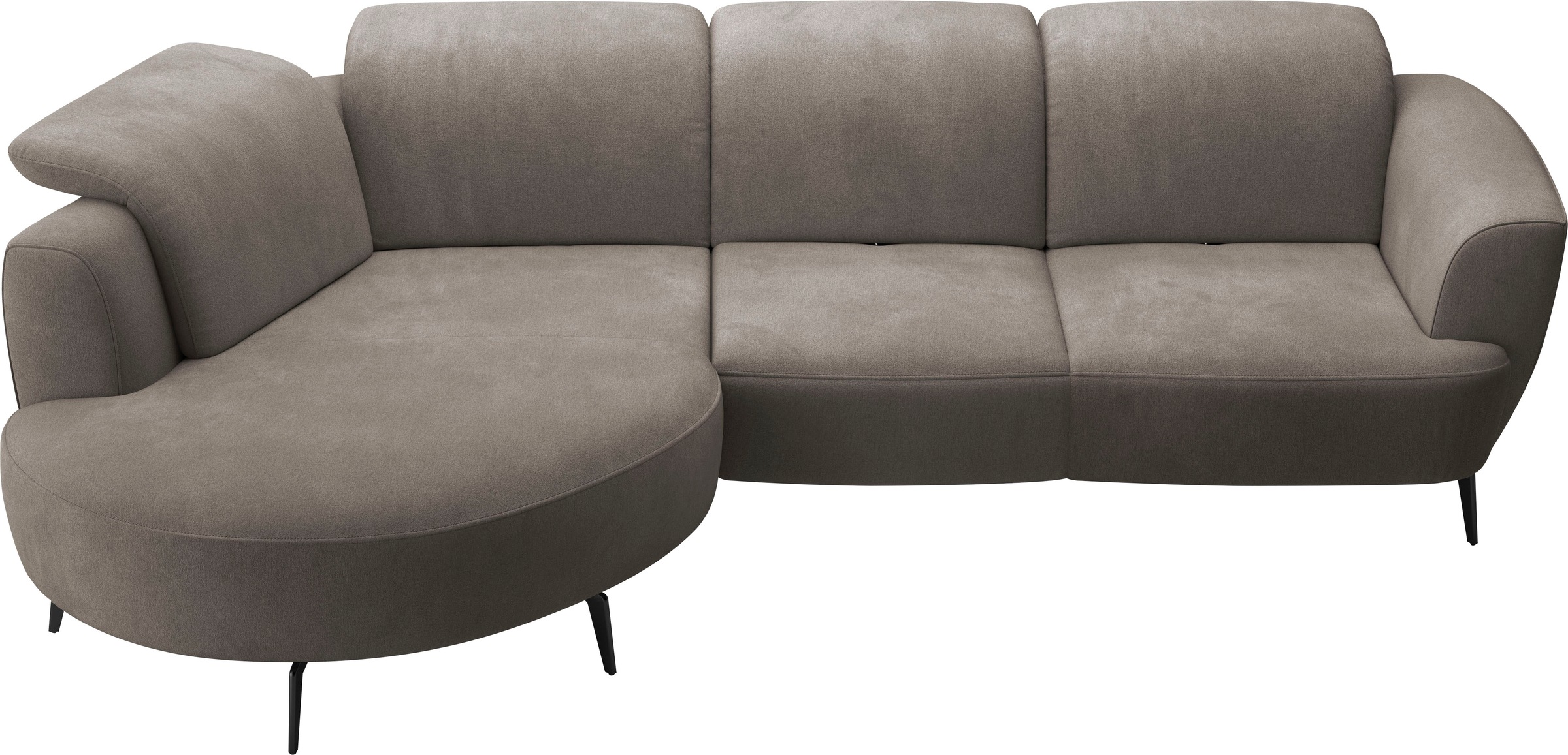 sit&more Ecksofa "Zoe", ink.Sitztiefenverstellung, wahlweise mit Kopfteilve günstig online kaufen