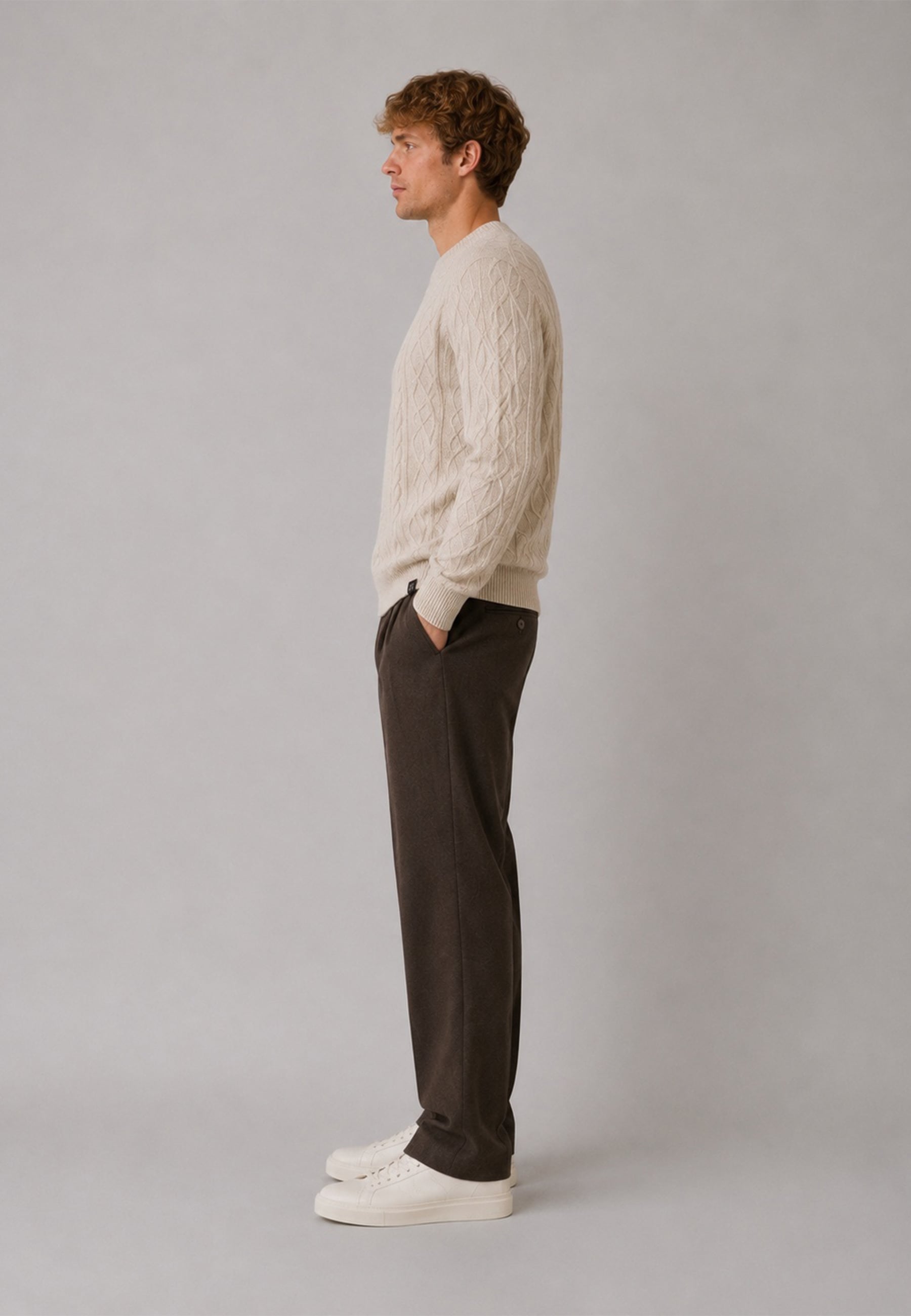 Clean Cut Copenhagen Rundhalspullover »Clean Cut Copenhagen Sander Cabel Knit« 1