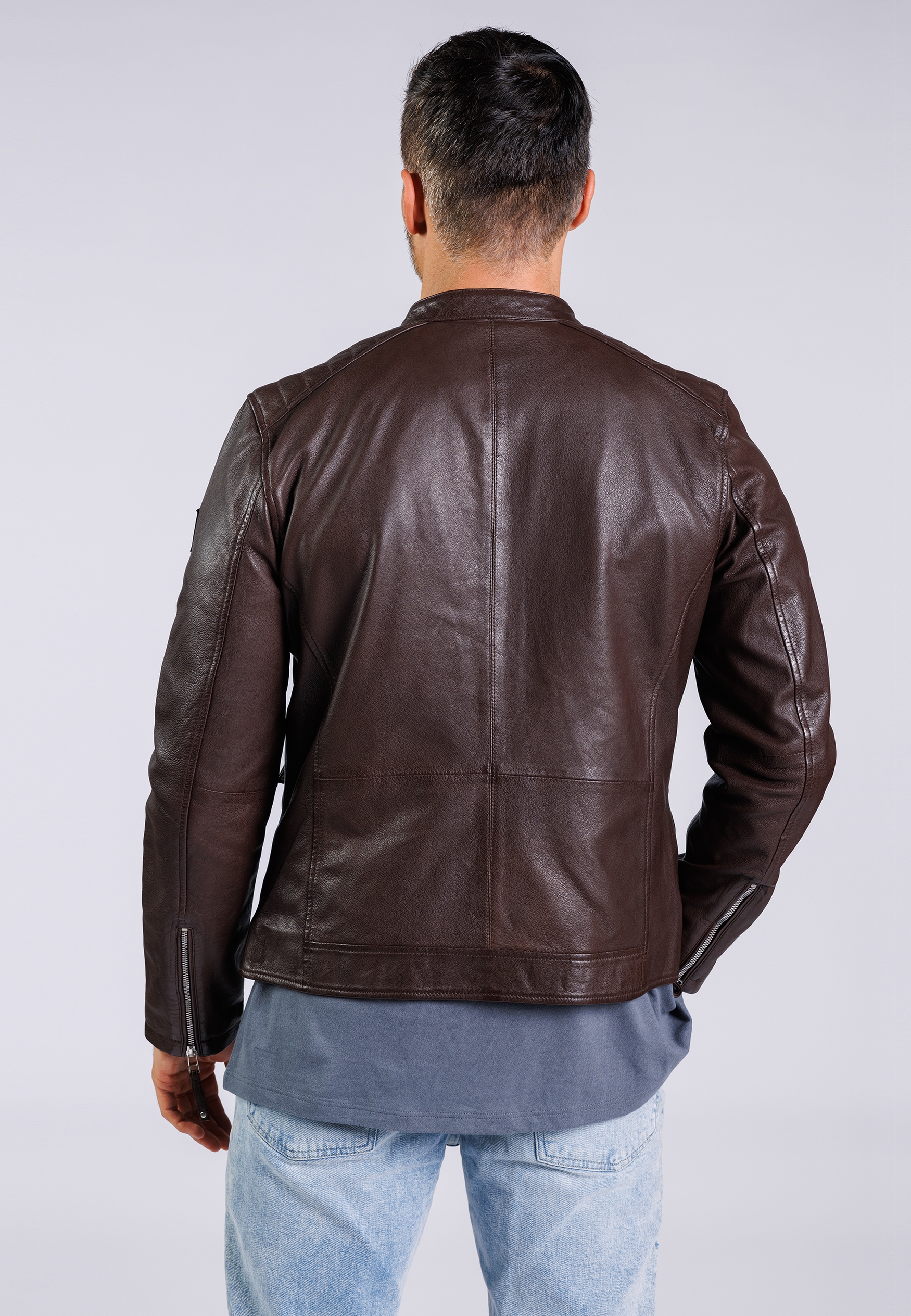 Freaky Nation Lederjacke »Tino-FN«