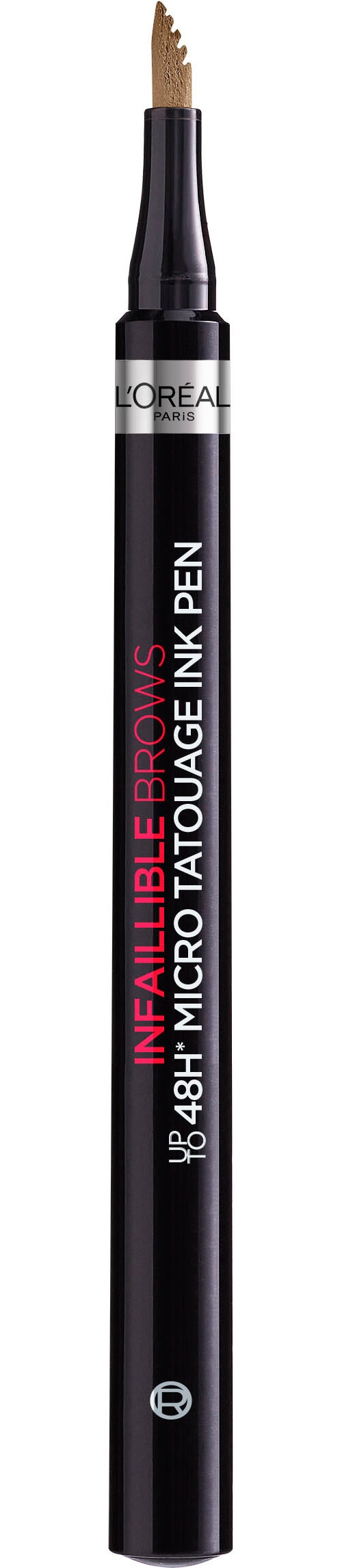 L'ORÉAL PARIS Augenbrauen-Stift »Unbelieva Brow Micro Tatouage«, mit Dreizack-Spitze