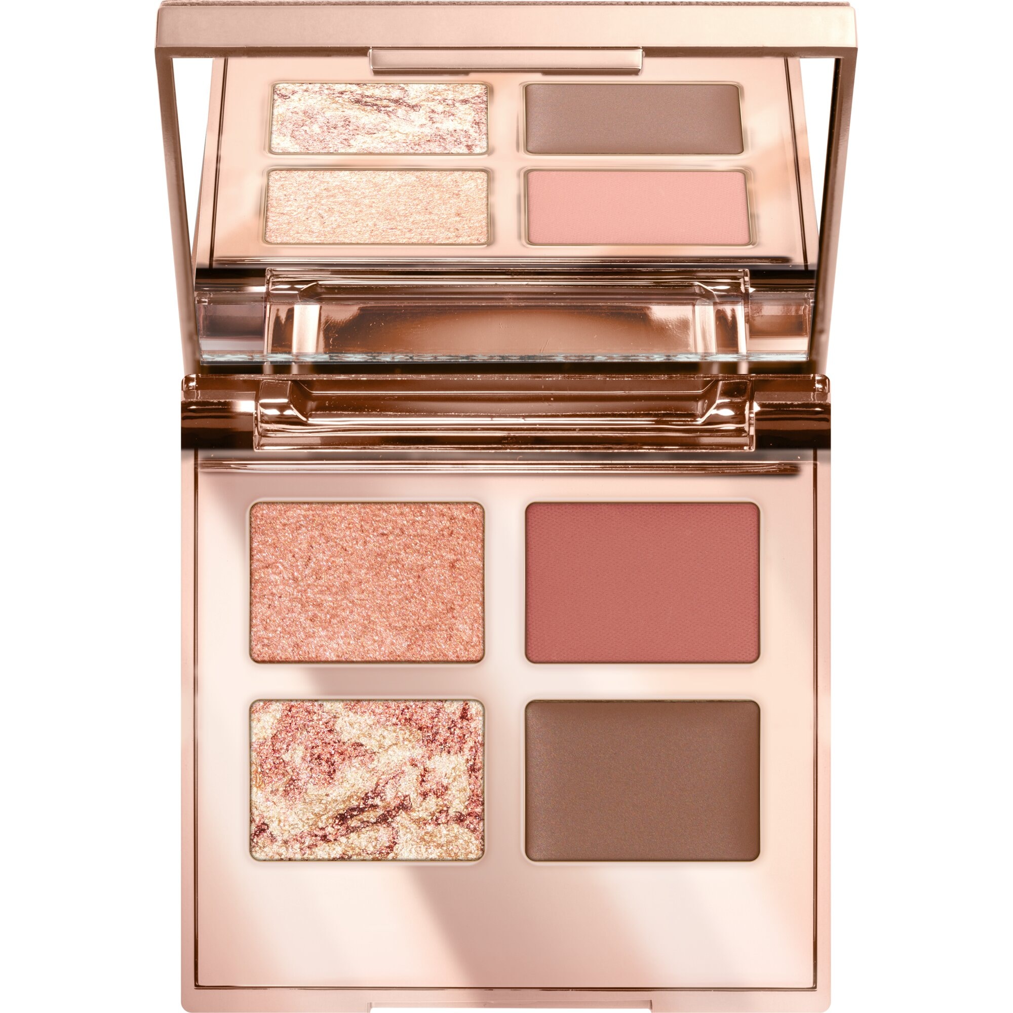 Catrice Lidschatten-Palette »ESPRESSO YOURSELF Eyeshadow Quattro« 4 Farben, 3 Texturen, hohe Deckkraft