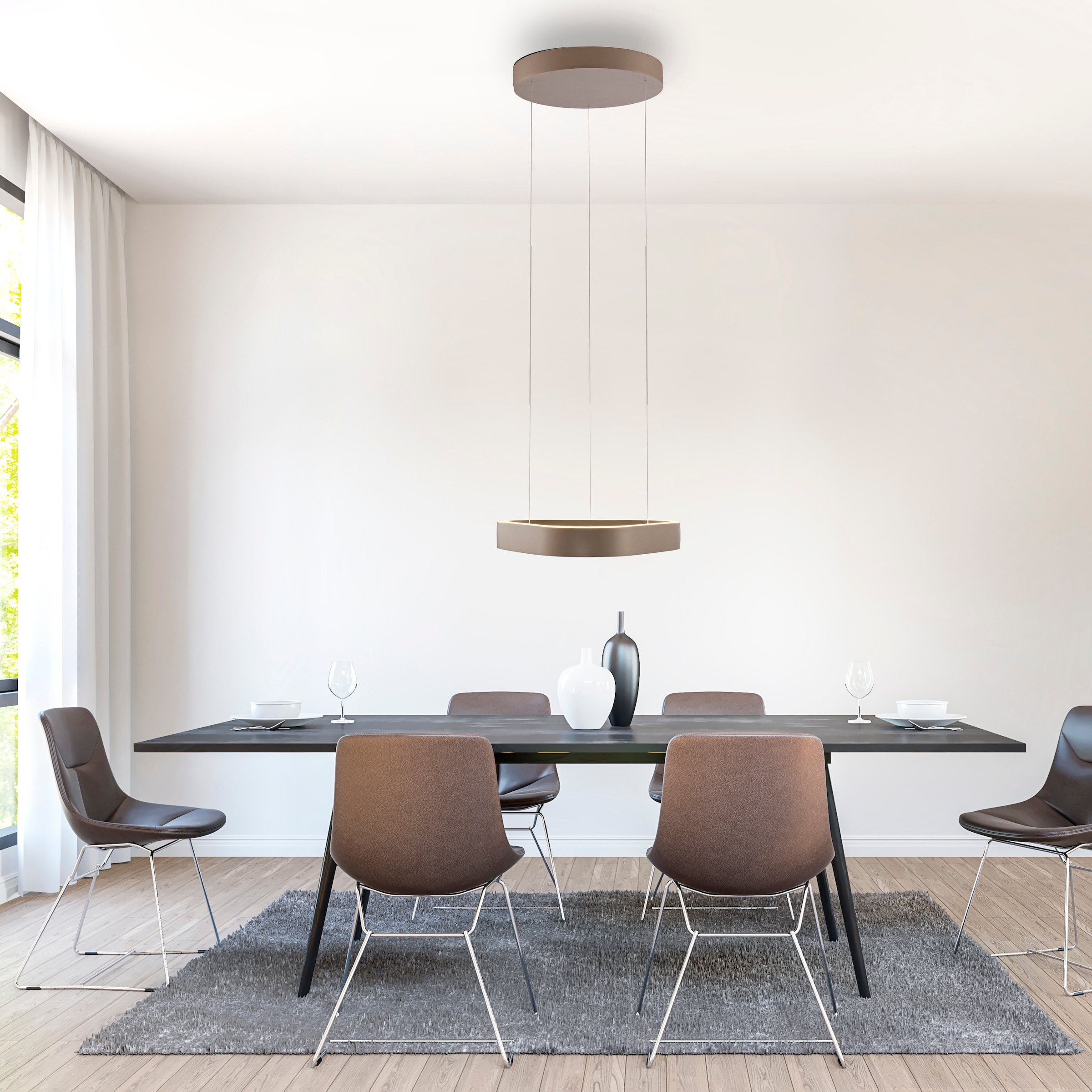 Neuhaus Q DESIGN CONTROL LIGHTS LED Pendelleuchte »Q-STRETTO« LED-Board 1 Stk. warmweiß - kaltweiß