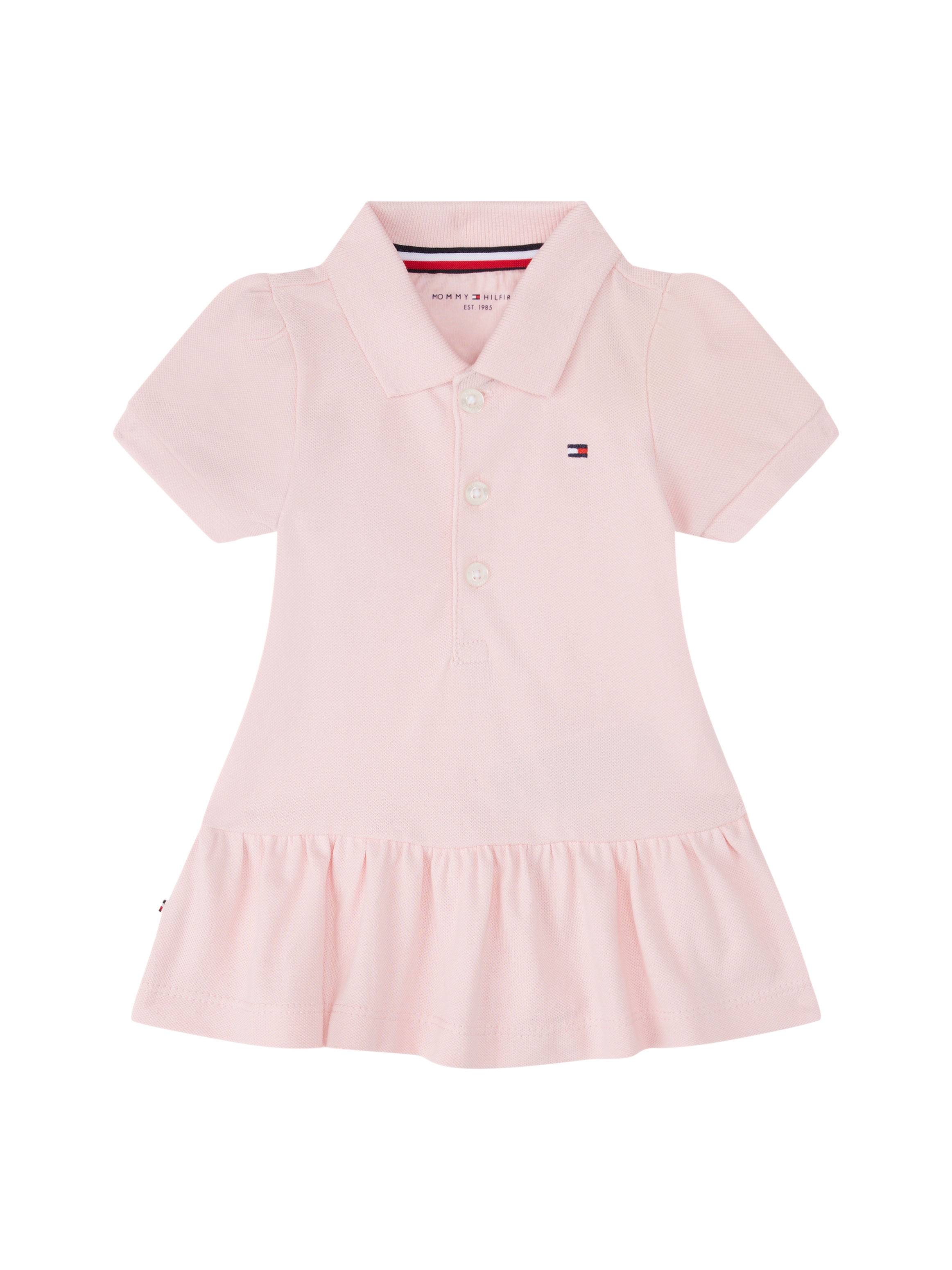 TOMMY HILFIGER Polokleid »PIQUE POLO Suknelė SS« su V...