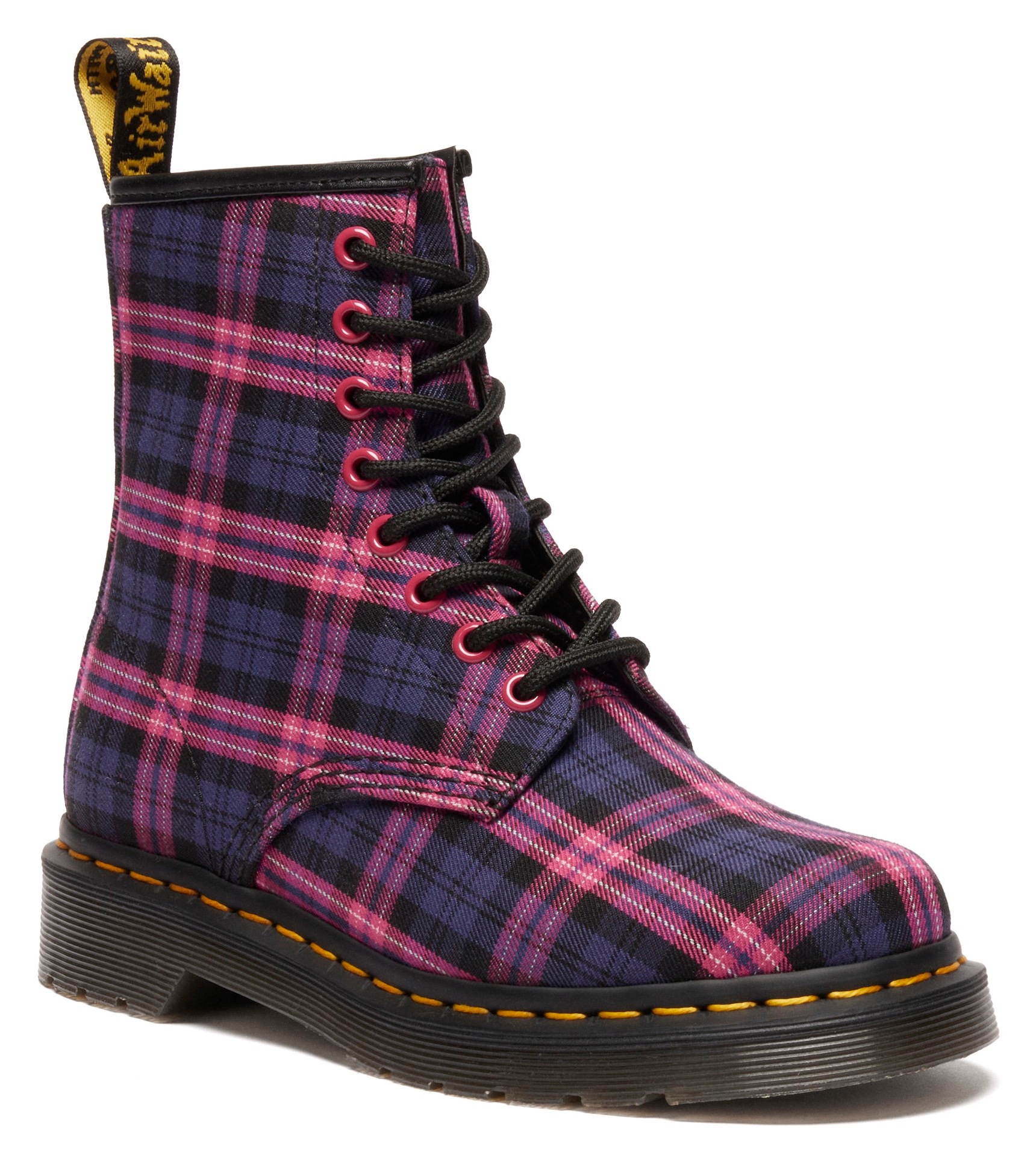 DR. MARTENS Schnürstiefelette "1460 8 Eye Boot" Festival, Blockabsatz, Schn günstig online kaufen