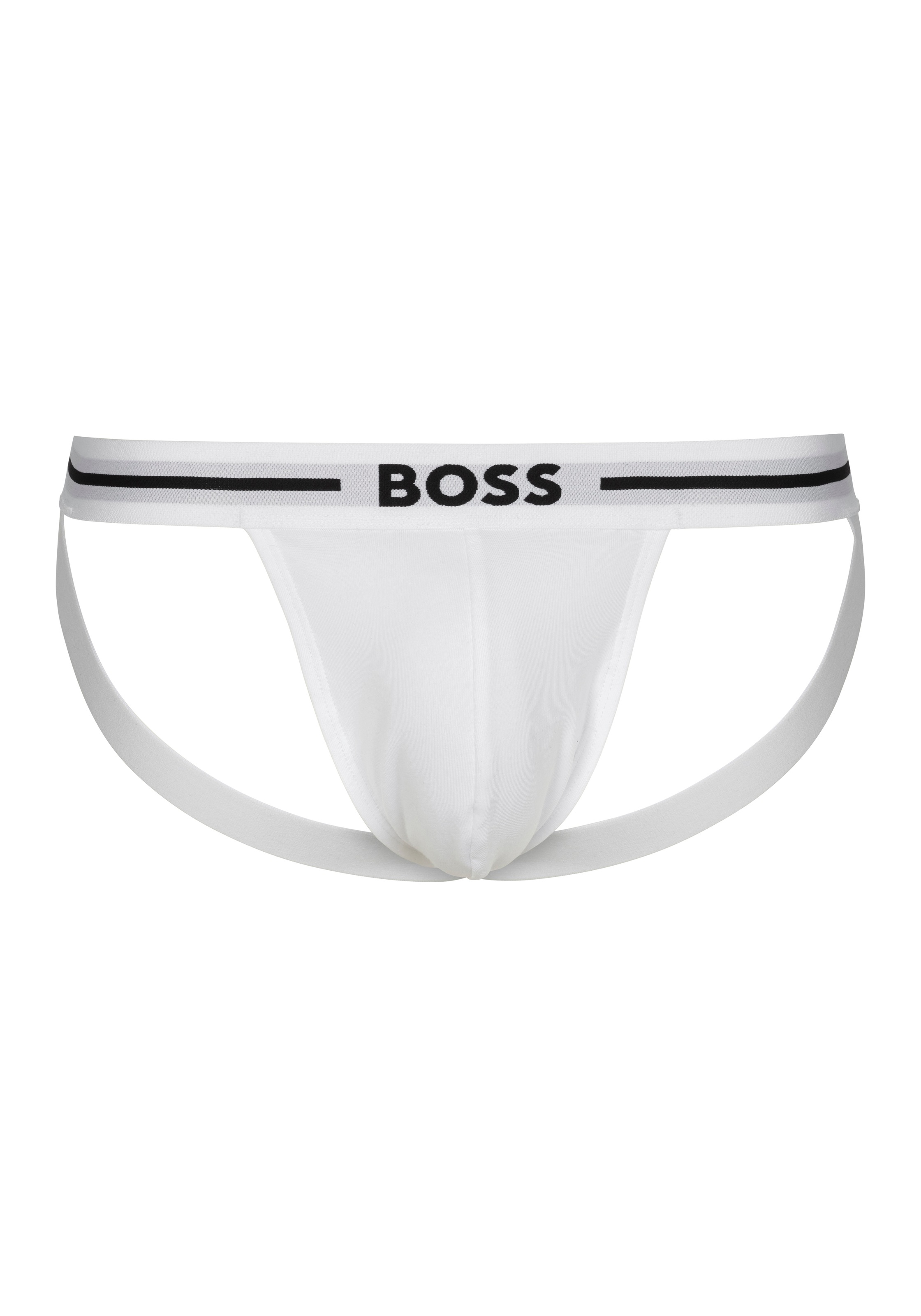 BOSS Hüftslip »Jockstrap 3P Bold«, (Packung, 3 St., 3er), mit BOSS Schriftzug