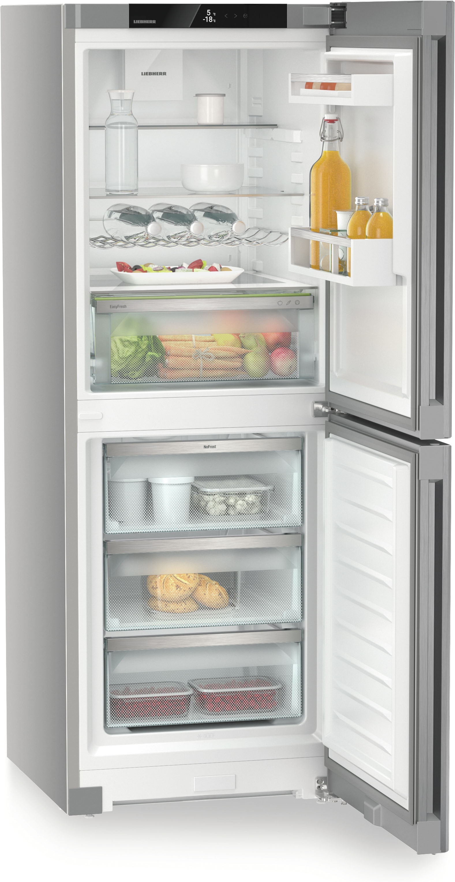 Liebherr Kühl-/Gefrierkombination Plus »CNsfc 5023_994898551« 165,5 cm hoch 59,7 cm breit mit EasyFresh und NoFrost