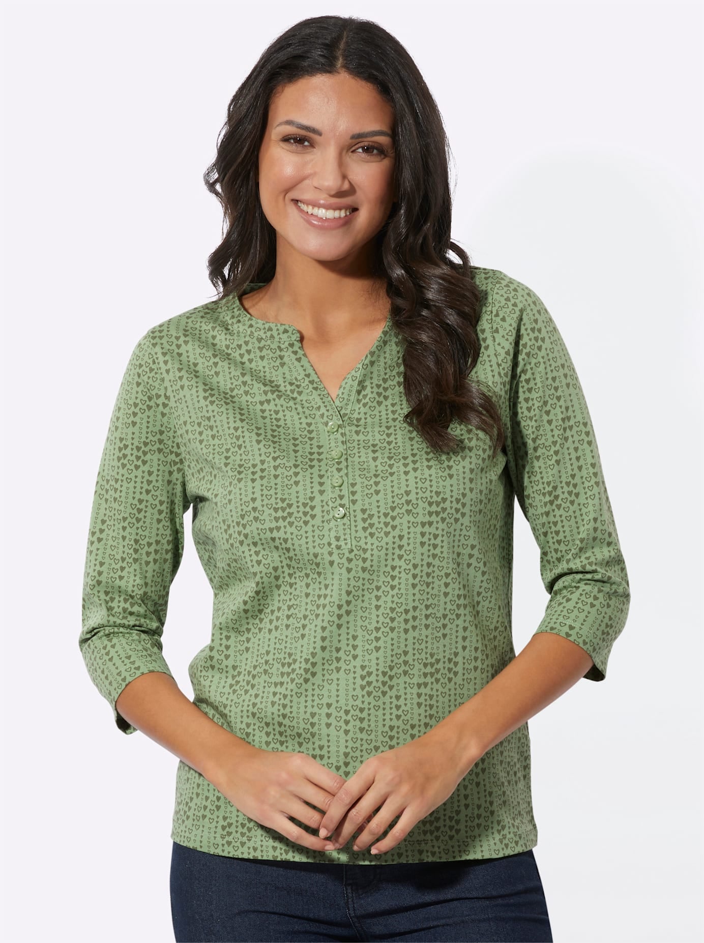 Classic Basics 3/4-Arm-Shirt "Shirt", (1 tlg.) günstig online kaufen