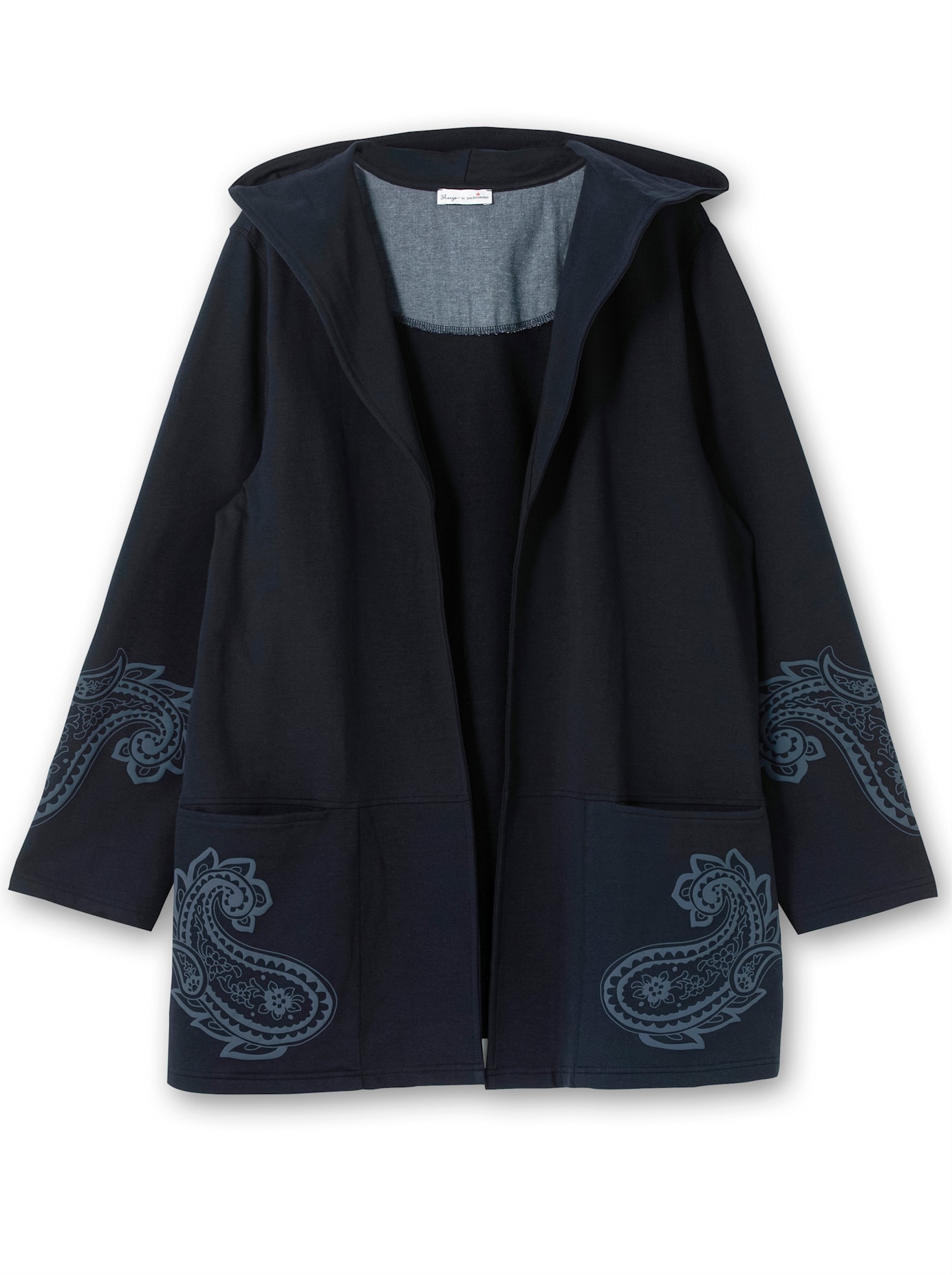 sheego by Joe Browns Shirtjacke »Sweatjacke«, (1 tlg.)